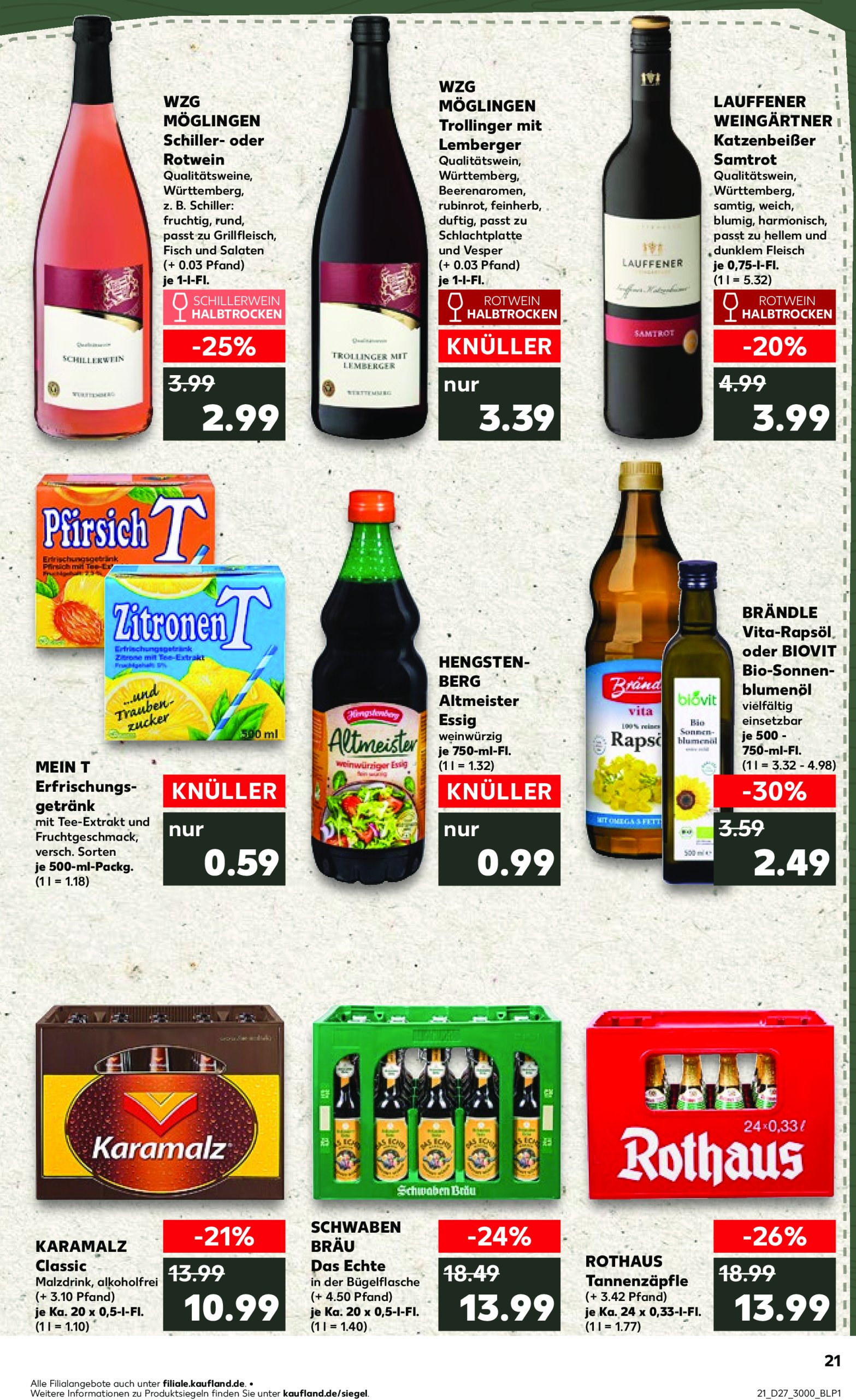 kaufland - Kaufland-Prospekt gültig vom 03.07. bis 09.07. - page: 21 kaufland - Kaufland-Prospekt gültig vom 03.07. bis 09.07. - page: 21