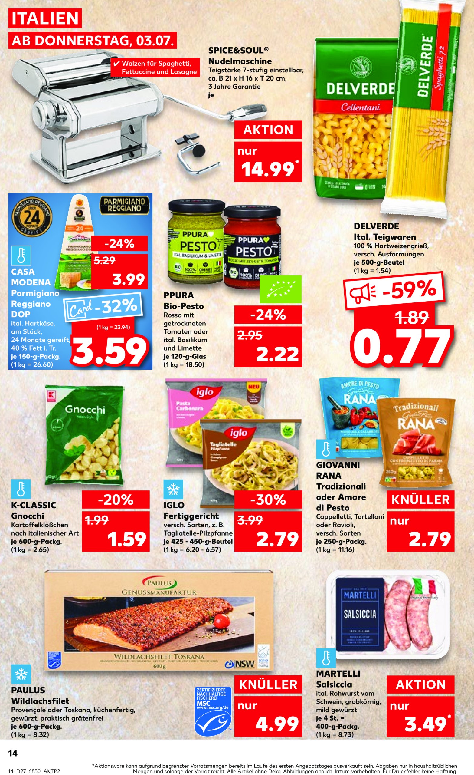 kaufland - Kaufland-Prospekt gültig vom 03.07. bis 09.07. - page: 14 kaufland - Kaufland-Prospekt gültig vom 03.07. bis 09.07. - page: 14