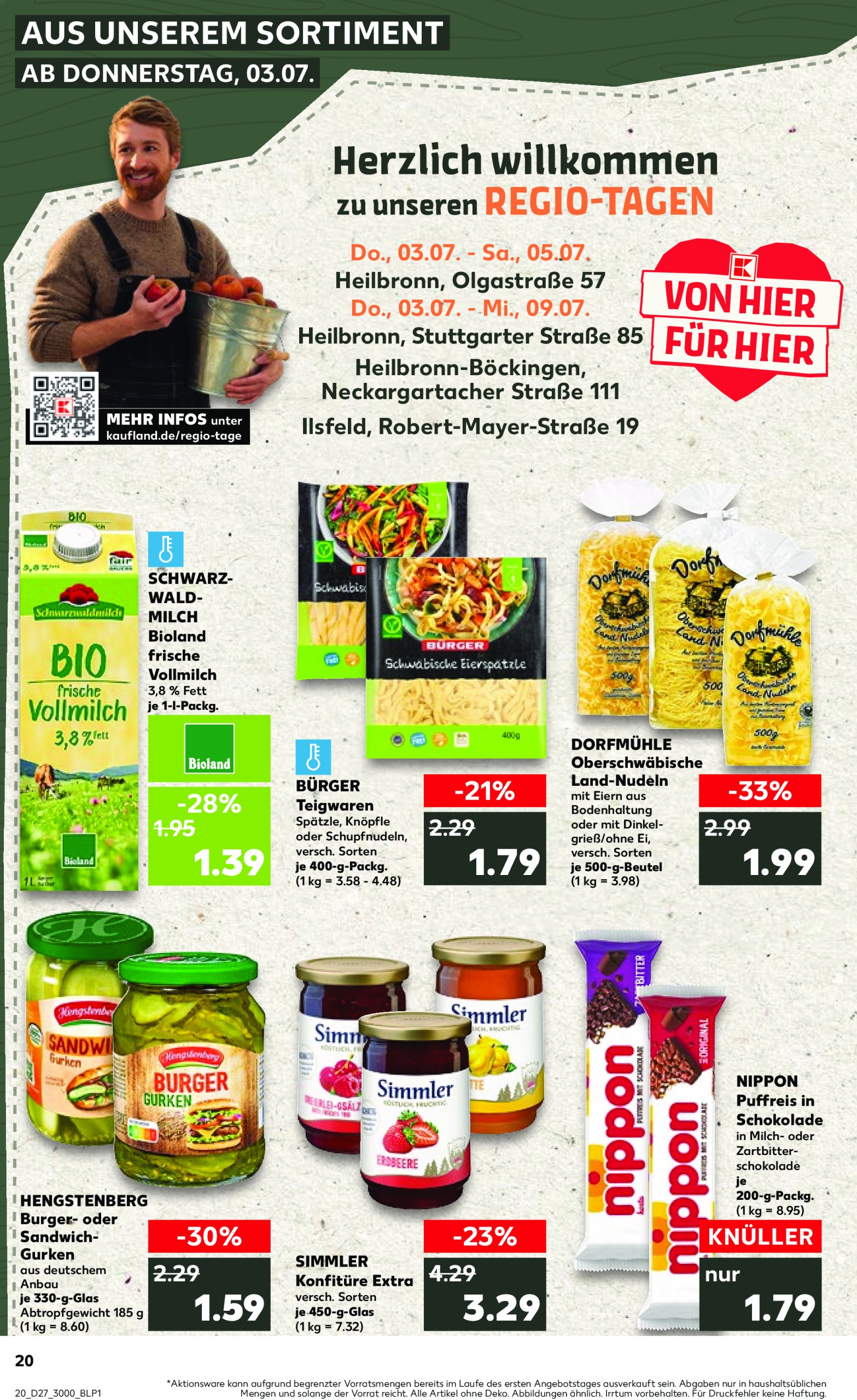 kaufland - Kaufland-Prospekt gültig vom 03.07. bis 09.07. - page: 20 kaufland - Kaufland-Prospekt gültig vom 03.07. bis 09.07. - page: 20