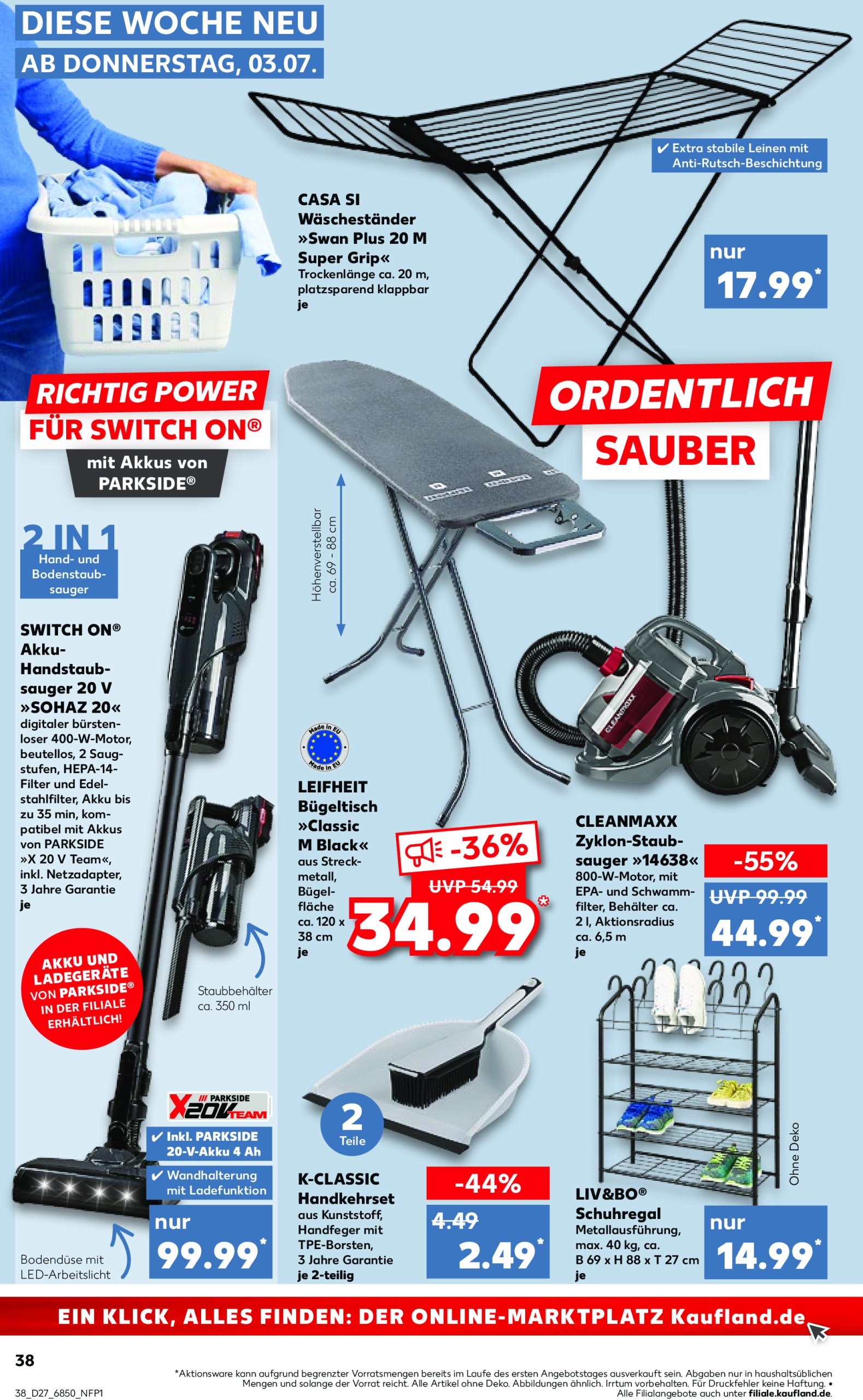 kaufland - Kaufland-Prospekt gültig vom 03.07. bis 09.07. - page: 38 kaufland - Kaufland-Prospekt gültig vom 03.07. bis 09.07. - page: 38