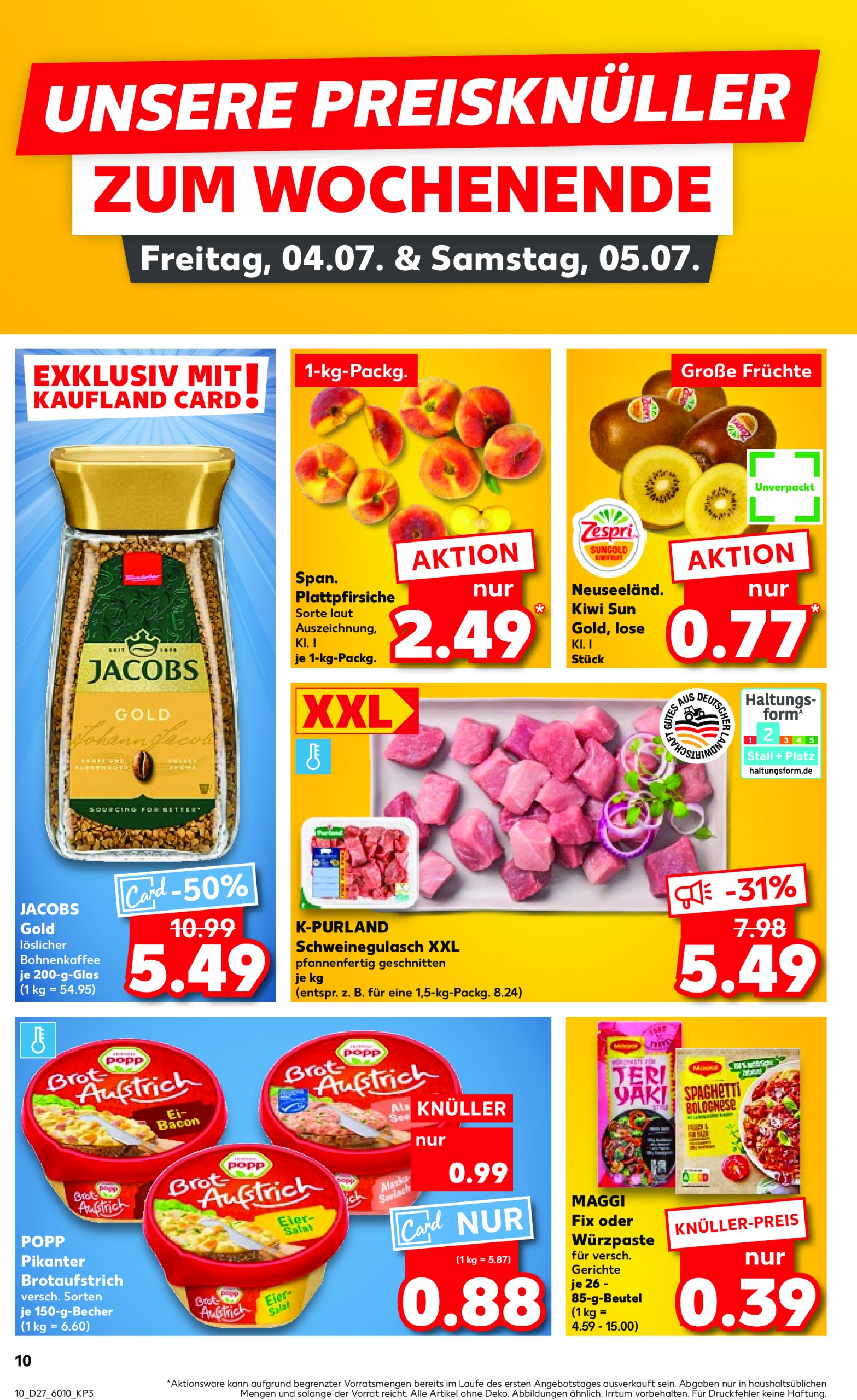 kaufland - Kaufland-Prospekt gültig vom 03.07. bis 09.07. - page: 10 kaufland - Kaufland-Prospekt gültig vom 03.07. bis 09.07. - page: 10