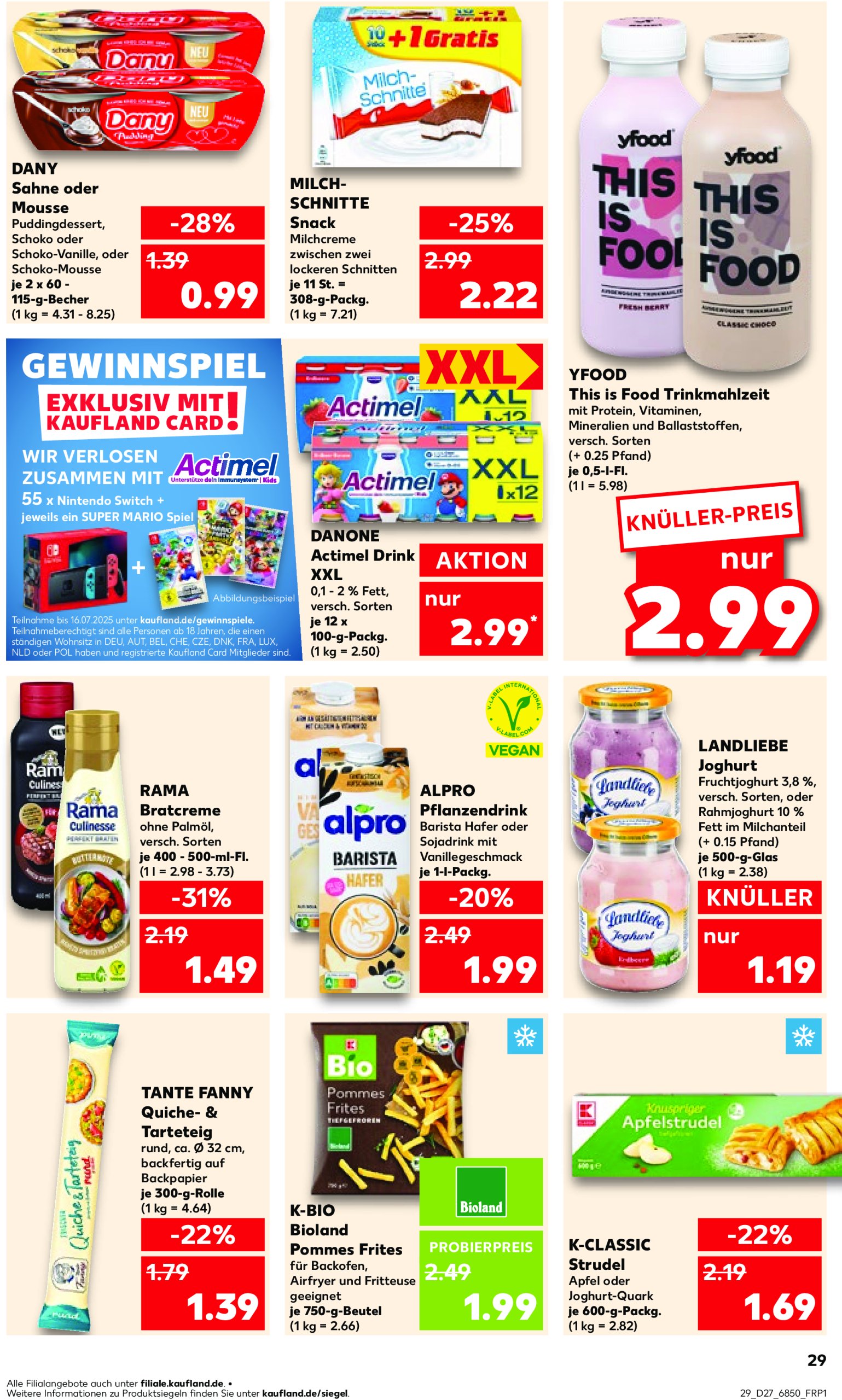 kaufland - Kaufland-Prospekt gültig vom 03.07. bis 09.07. - page: 29 kaufland - Kaufland-Prospekt gültig vom 03.07. bis 09.07. - page: 29