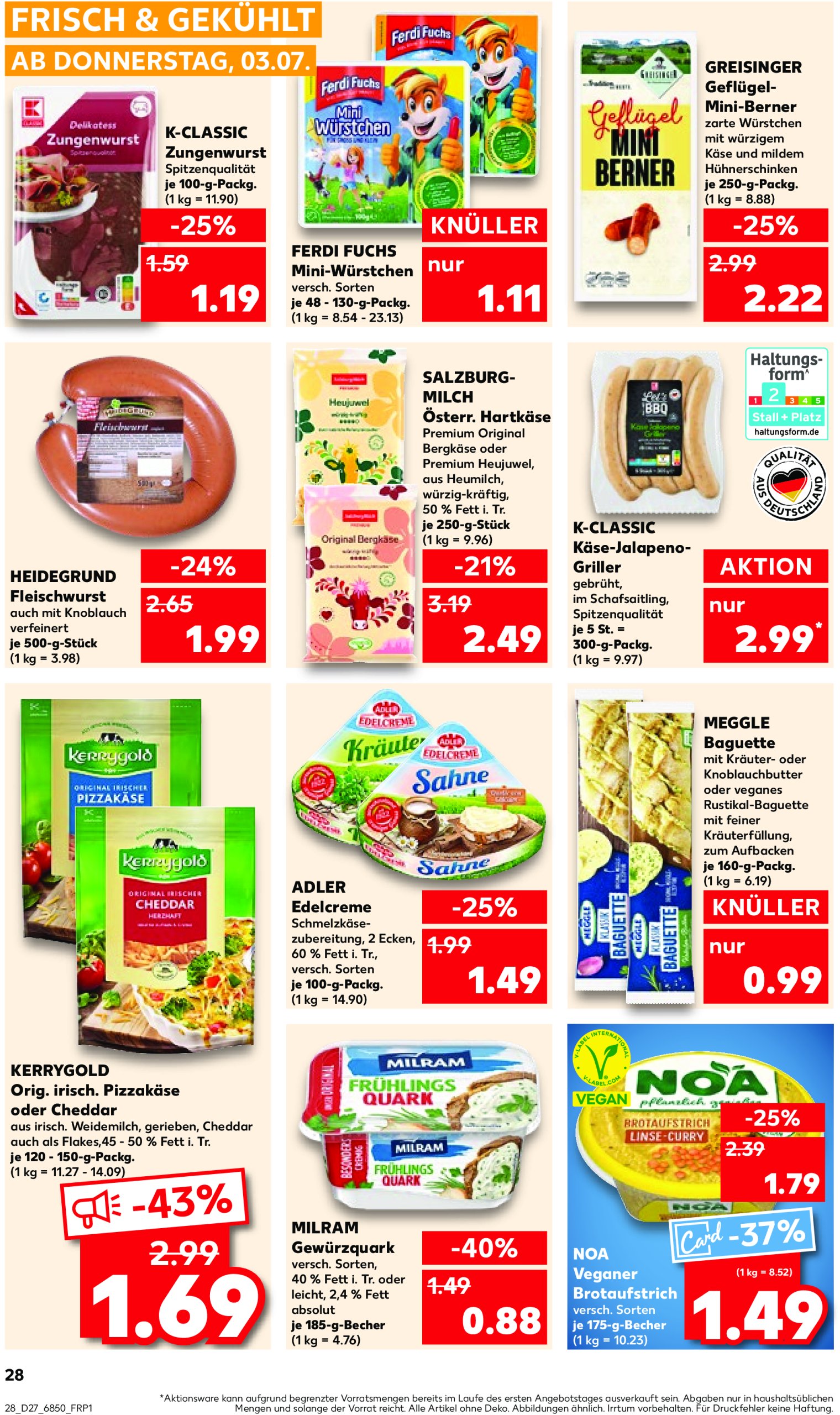 kaufland - Kaufland-Prospekt gültig vom 03.07. bis 09.07. - page: 28 kaufland - Kaufland-Prospekt gültig vom 03.07. bis 09.07. - page: 28