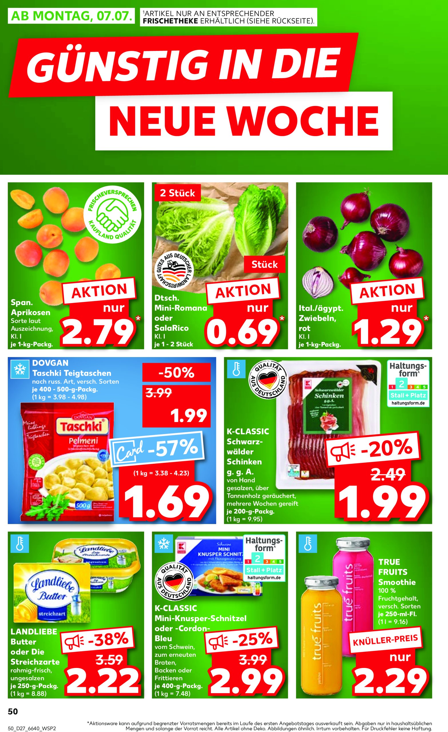 kaufland - Kaufland-Prospekt gültig vom 03.07. bis 09.07. - page: 50 kaufland - Kaufland-Prospekt gültig vom 03.07. bis 09.07. - page: 50