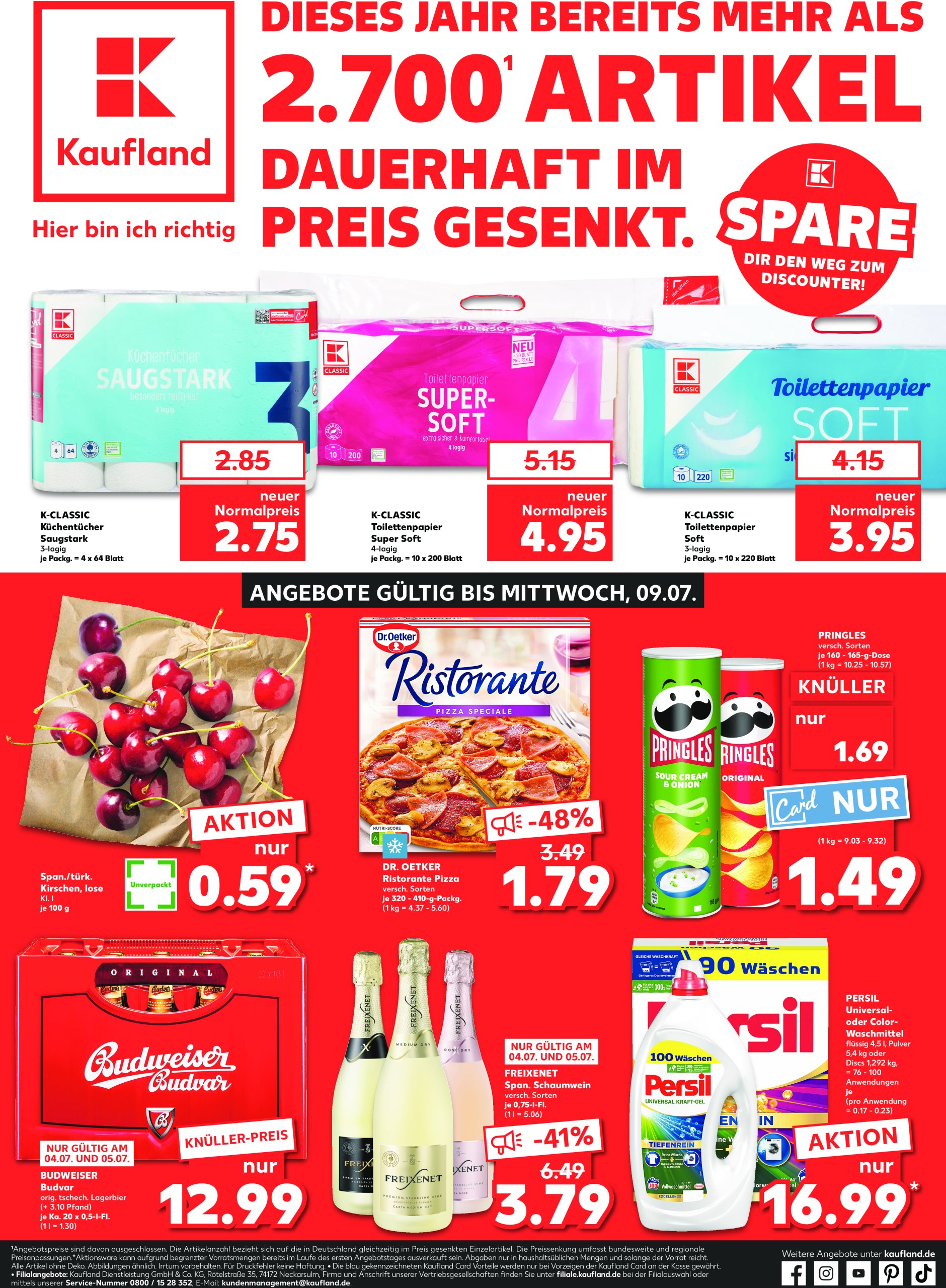 kaufland - Kaufland - Spare-Prospekt gültig vom 03.07. bis 05.07.