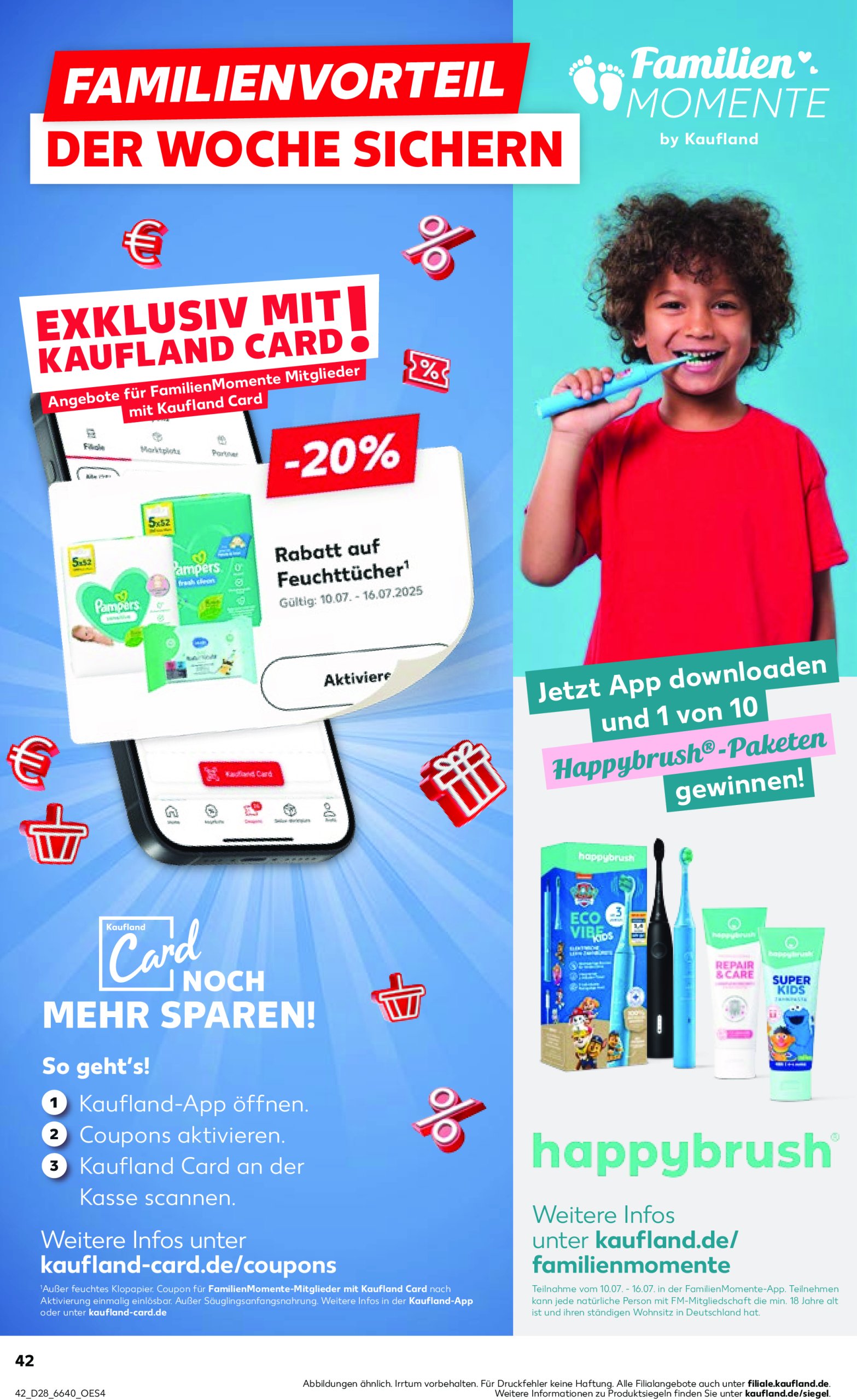 kaufland - Kaufland-Prospekt gültig vom 10.07. bis 16.07. - page: 42 kaufland - Kaufland-Prospekt gültig vom 10.07. bis 16.07. - page: 42