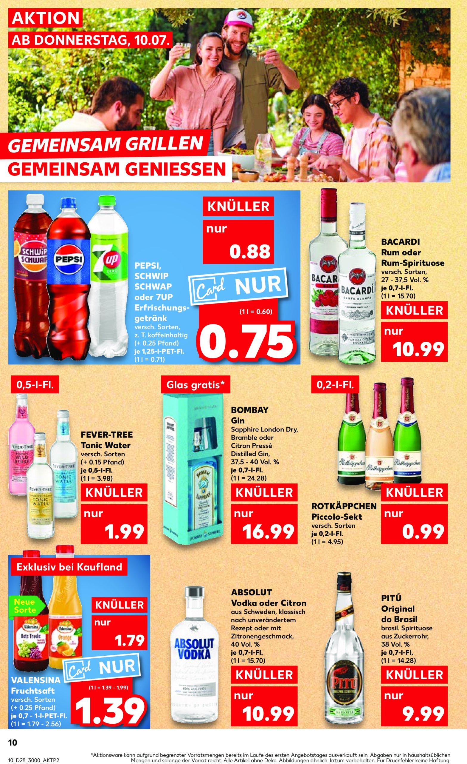 kaufland - Kaufland-Prospekt gültig vom 10.07. bis 16.07. - page: 10 kaufland - Kaufland-Prospekt gültig vom 10.07. bis 16.07. - page: 10