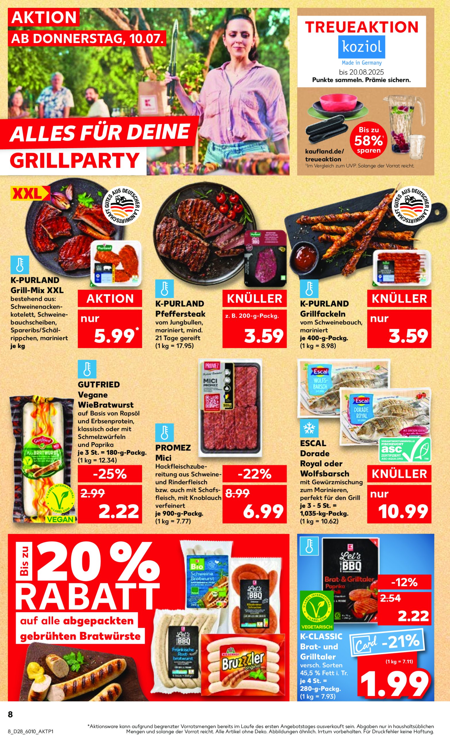 kaufland - Kaufland-Prospekt gültig vom 10.07. bis 16.07. - page: 8 kaufland - Kaufland-Prospekt gültig vom 10.07. bis 16.07. - page: 8