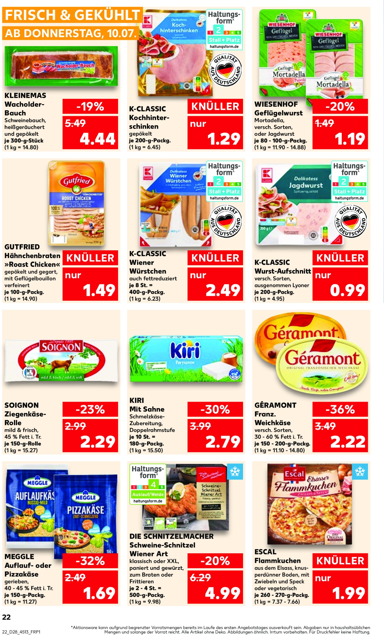 kaufland - Kaufland-Prospekt gültig vom 10.07. bis 16.07. - page: 22 kaufland - Kaufland-Prospekt gültig vom 10.07. bis 16.07. - page: 22