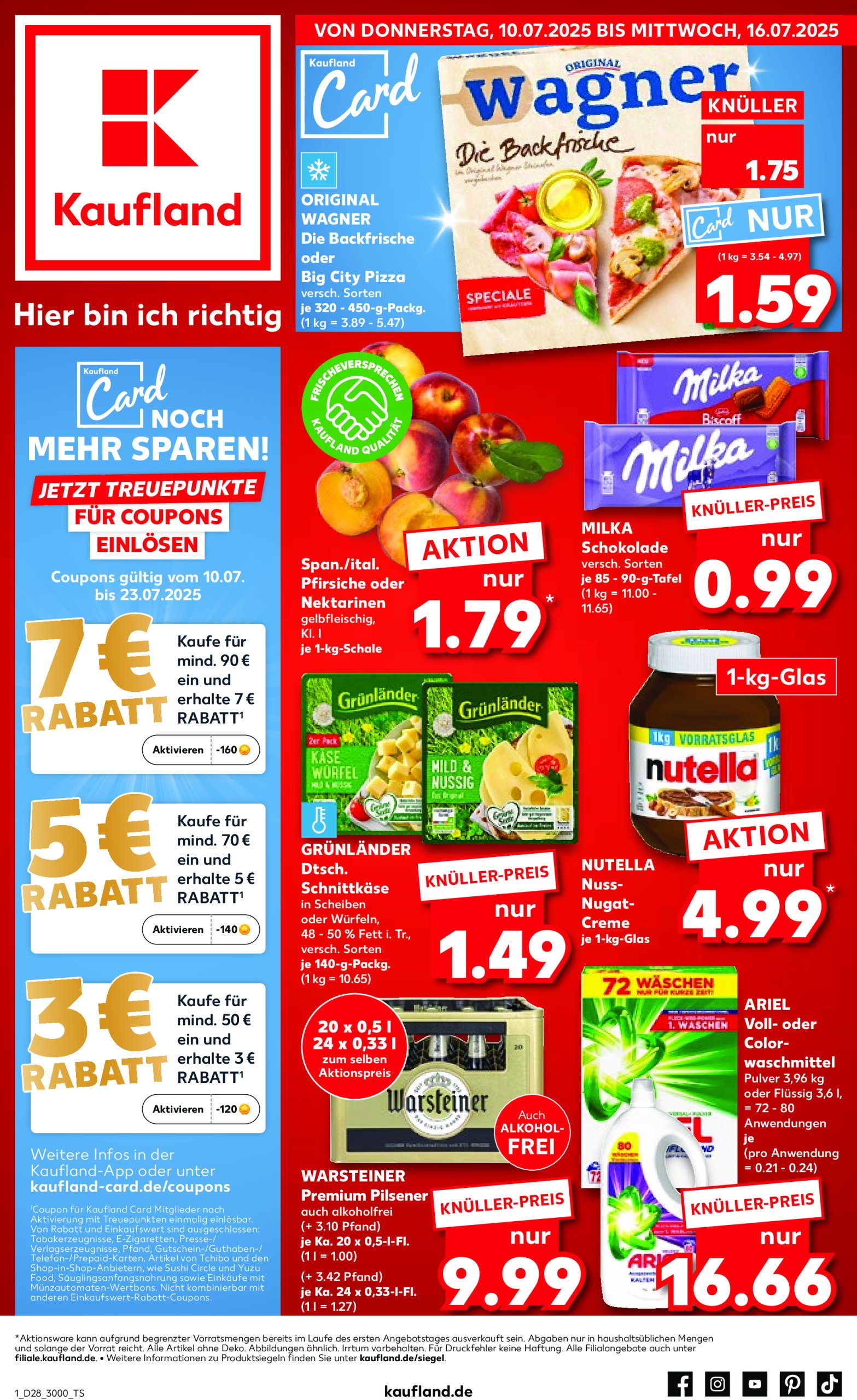 kaufland - Kaufland-Prospekt gültig vom 10.07. bis 16.07.
