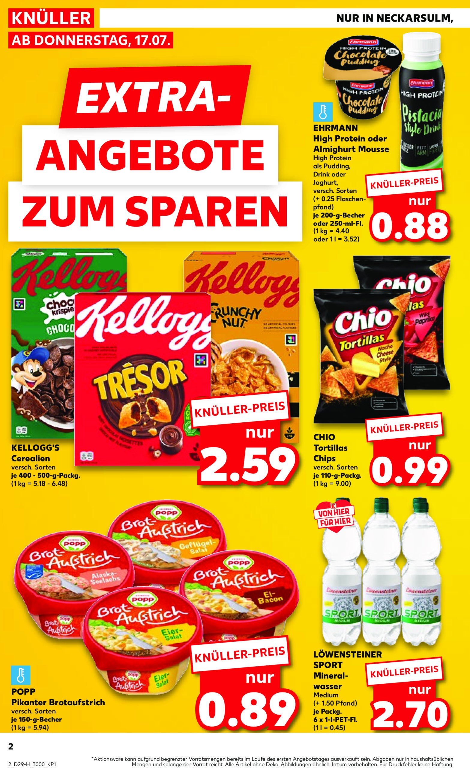kaufland - Kaufland - Neckarsulm-Prospekt gültig vom 17.07. bis 23.07. - page: 2