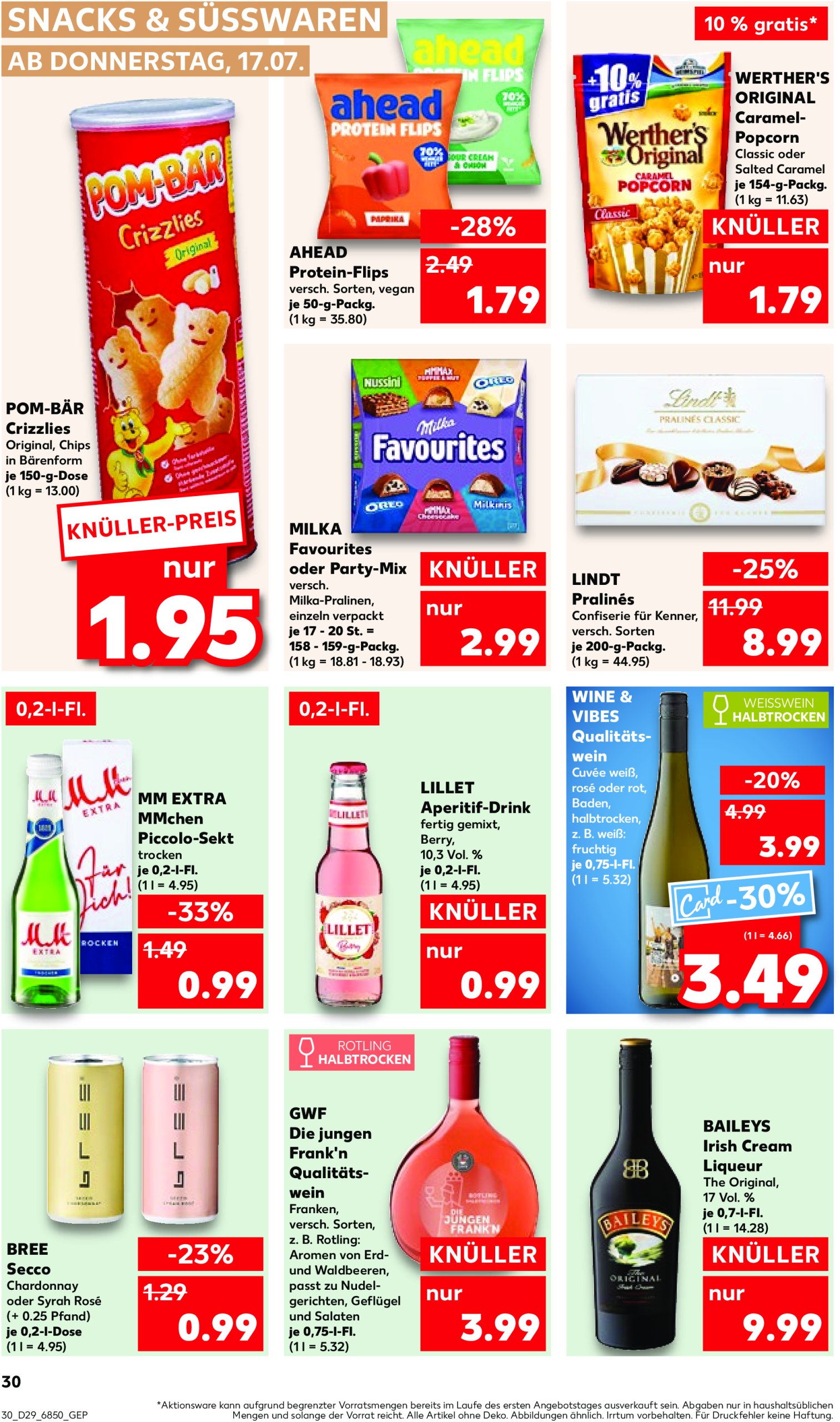 kaufland - Kaufland-Prospekt gültig vom 17.07. bis 23.07. - page: 30