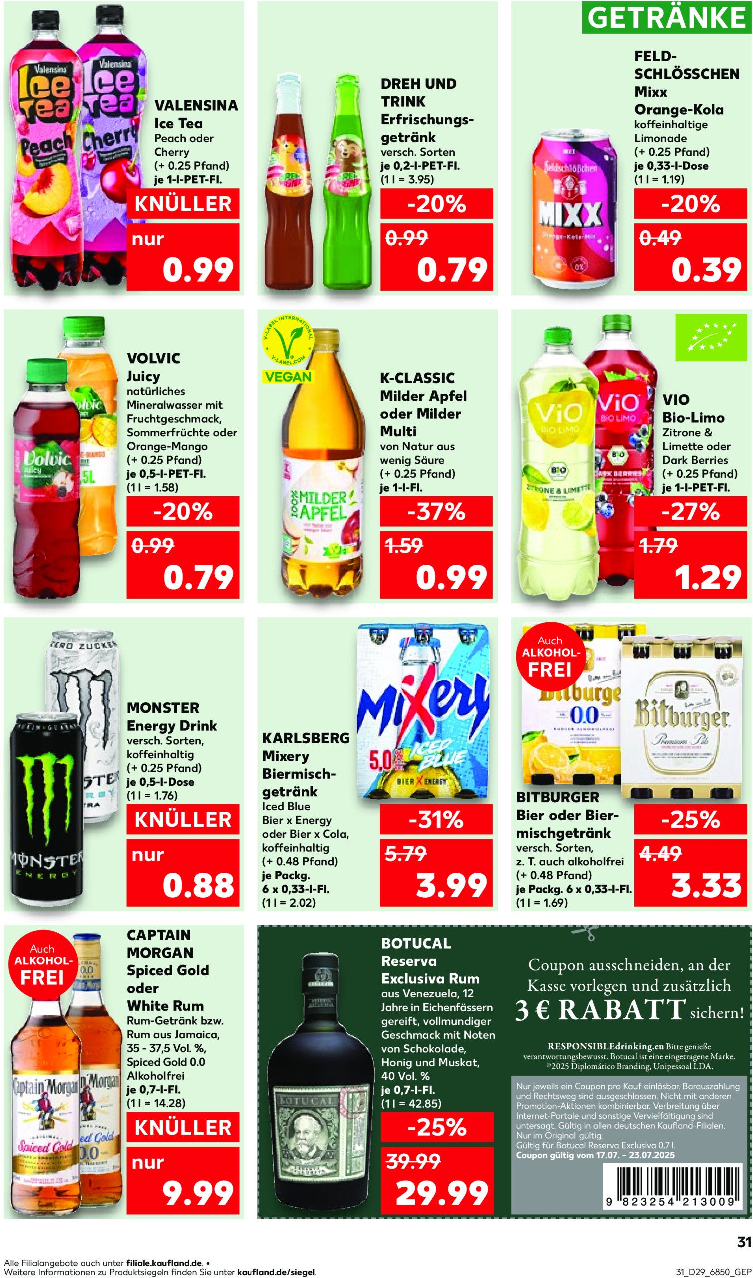 kaufland - Kaufland-Prospekt gültig vom 17.07. bis 23.07. - page: 31