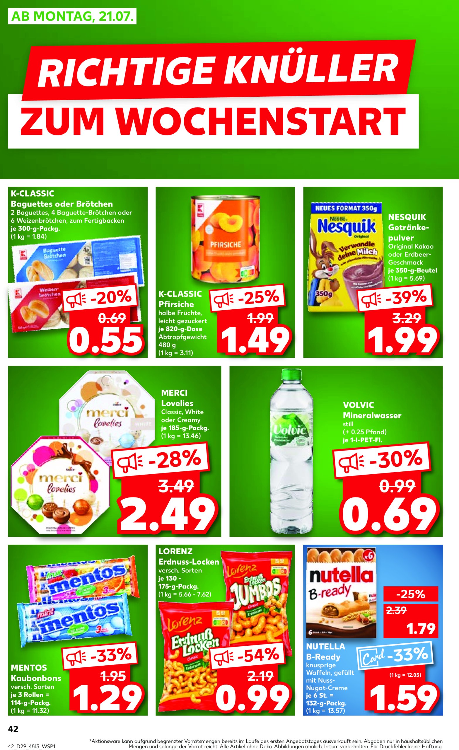 kaufland - Kaufland-Prospekt gültig vom 17.07. bis 23.07. - page: 42