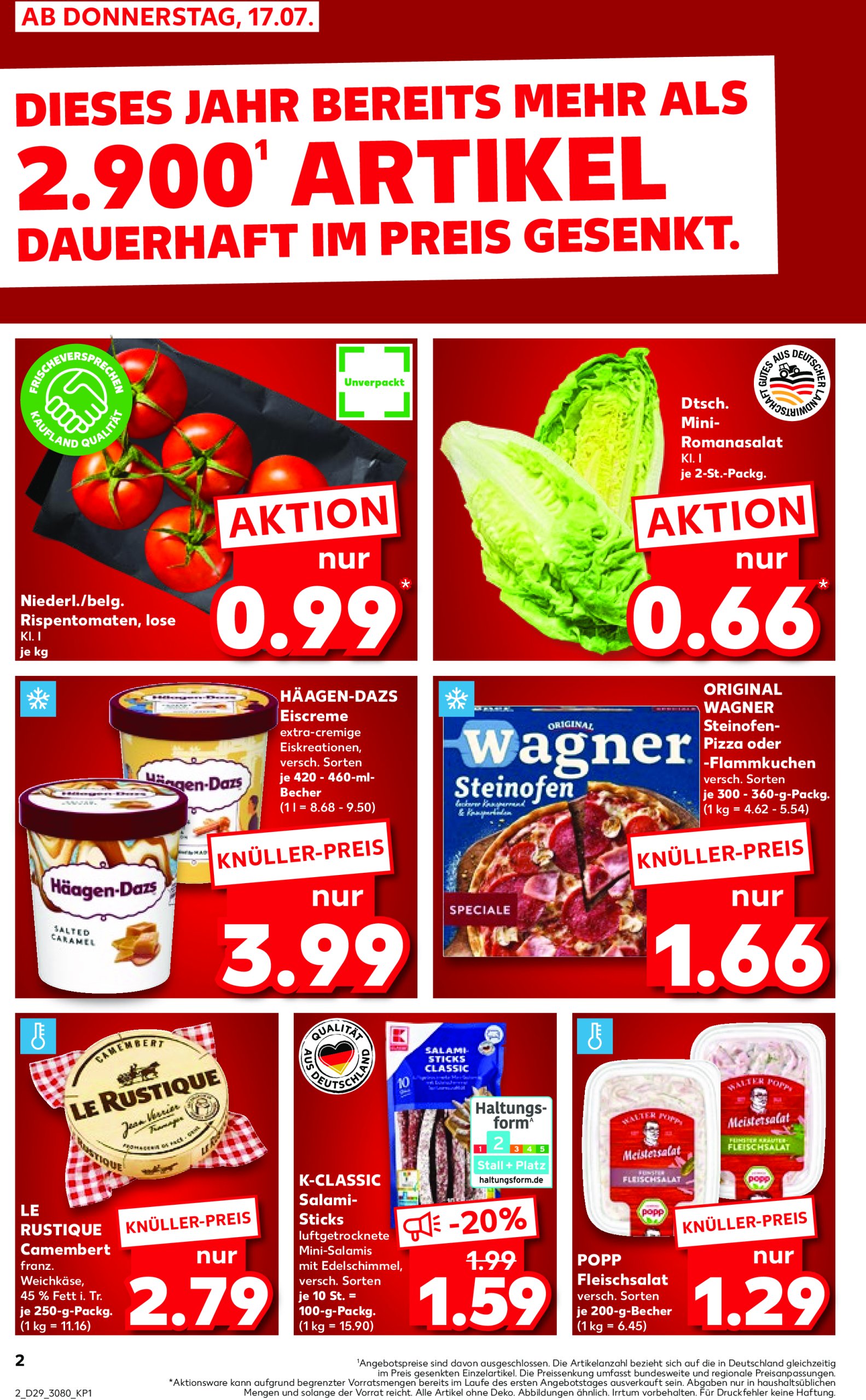 kaufland - Kaufland-Prospekt gültig vom 17.07. bis 23.07. - page: 2