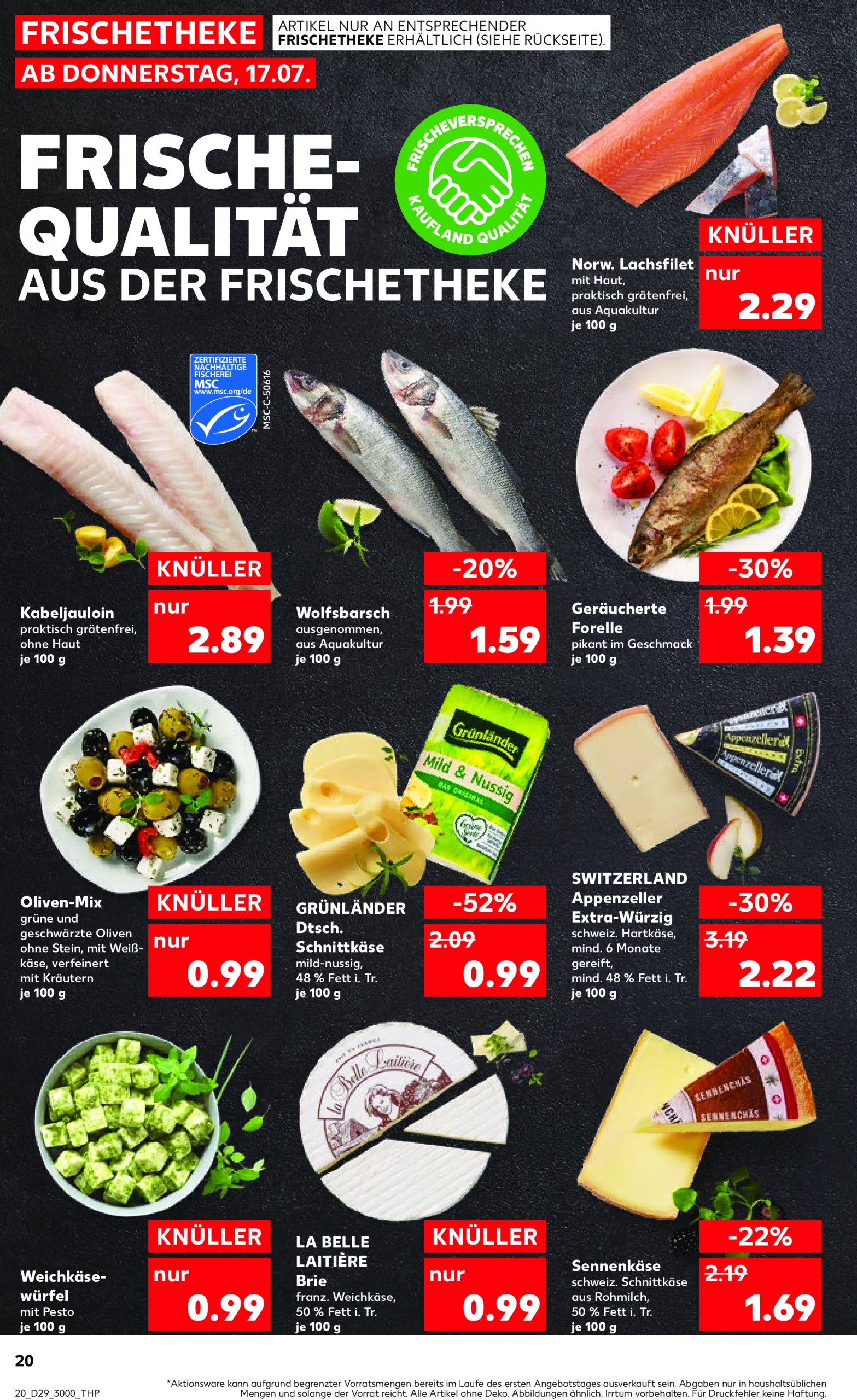 kaufland - Kaufland-Prospekt gültig vom 17.07. bis 23.07. - page: 20