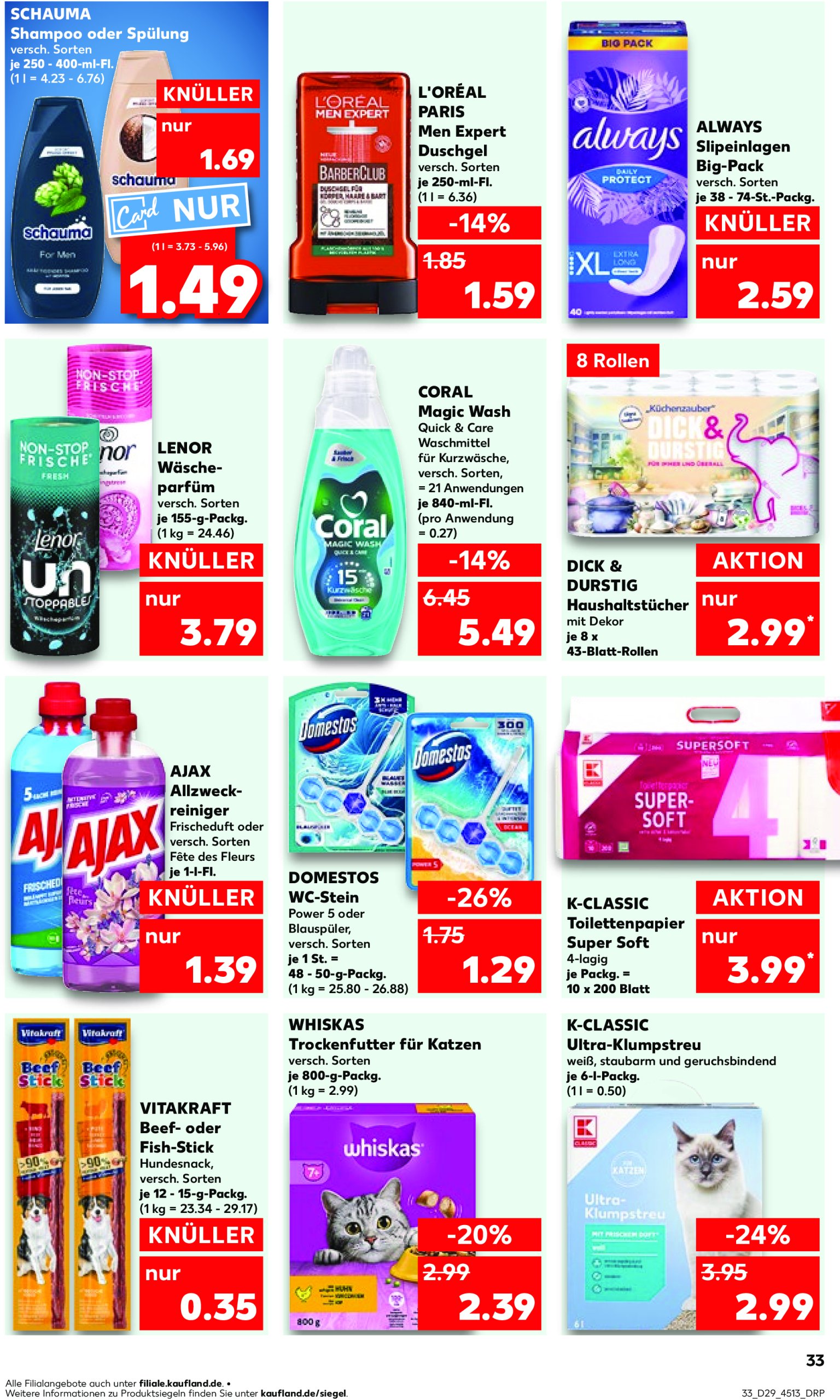 kaufland - Kaufland-Prospekt gültig vom 17.07. bis 23.07. - page: 33