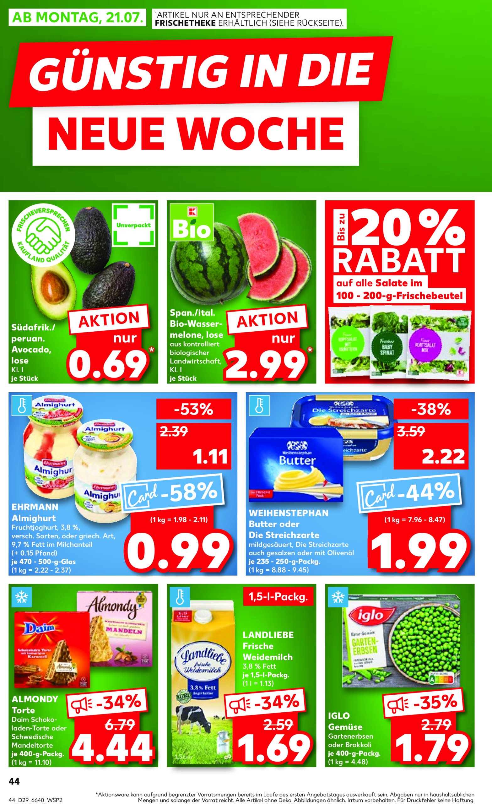 kaufland - Kaufland-Prospekt gültig vom 17.07. bis 23.07. - page: 44