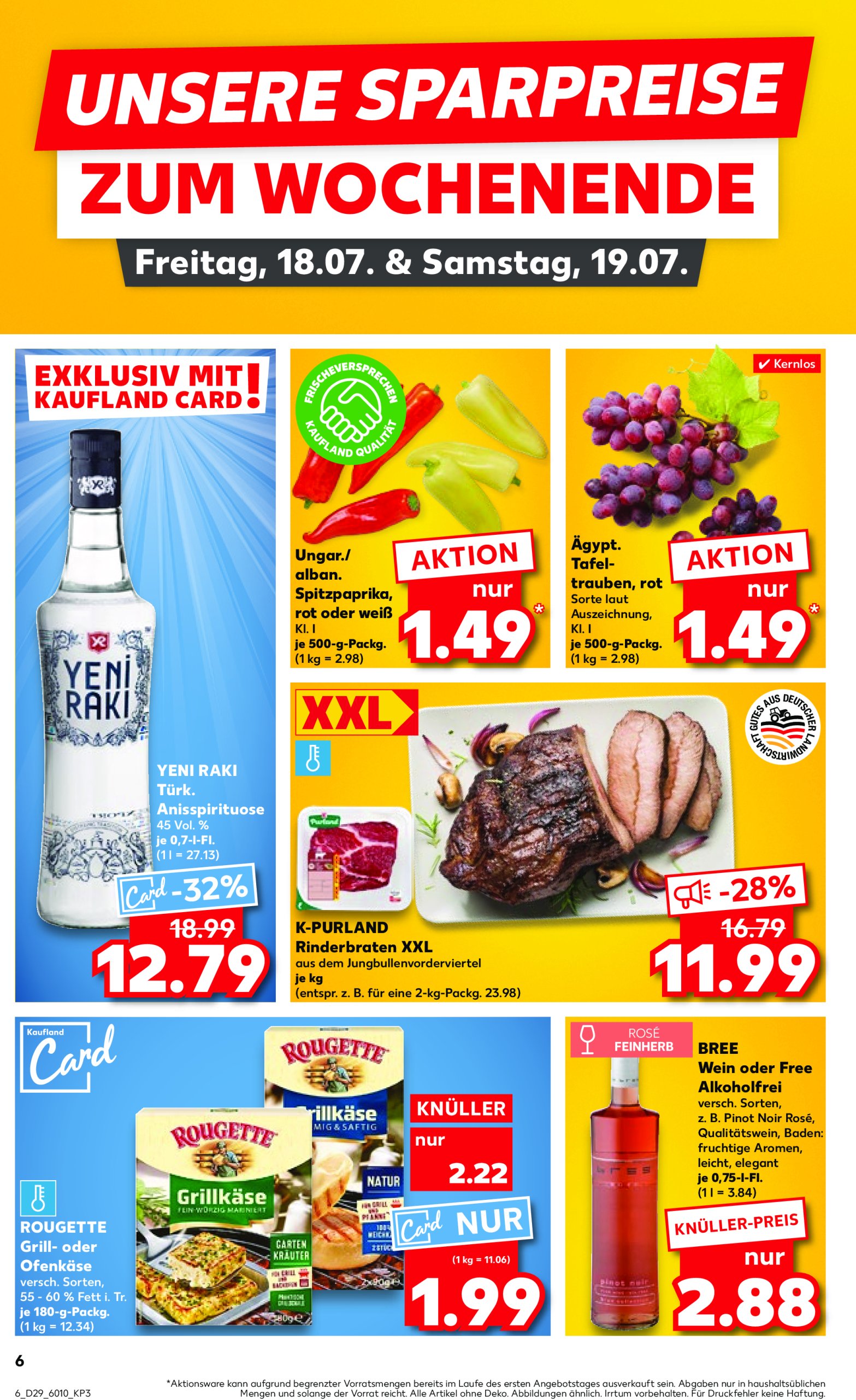 kaufland - Kaufland-Prospekt gültig vom 17.07. bis 23.07. - page: 6