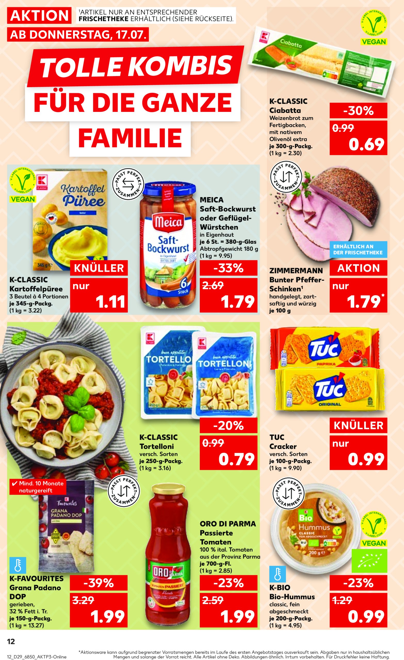 kaufland - Kaufland-Prospekt gültig vom 17.07. bis 23.07. - page: 12