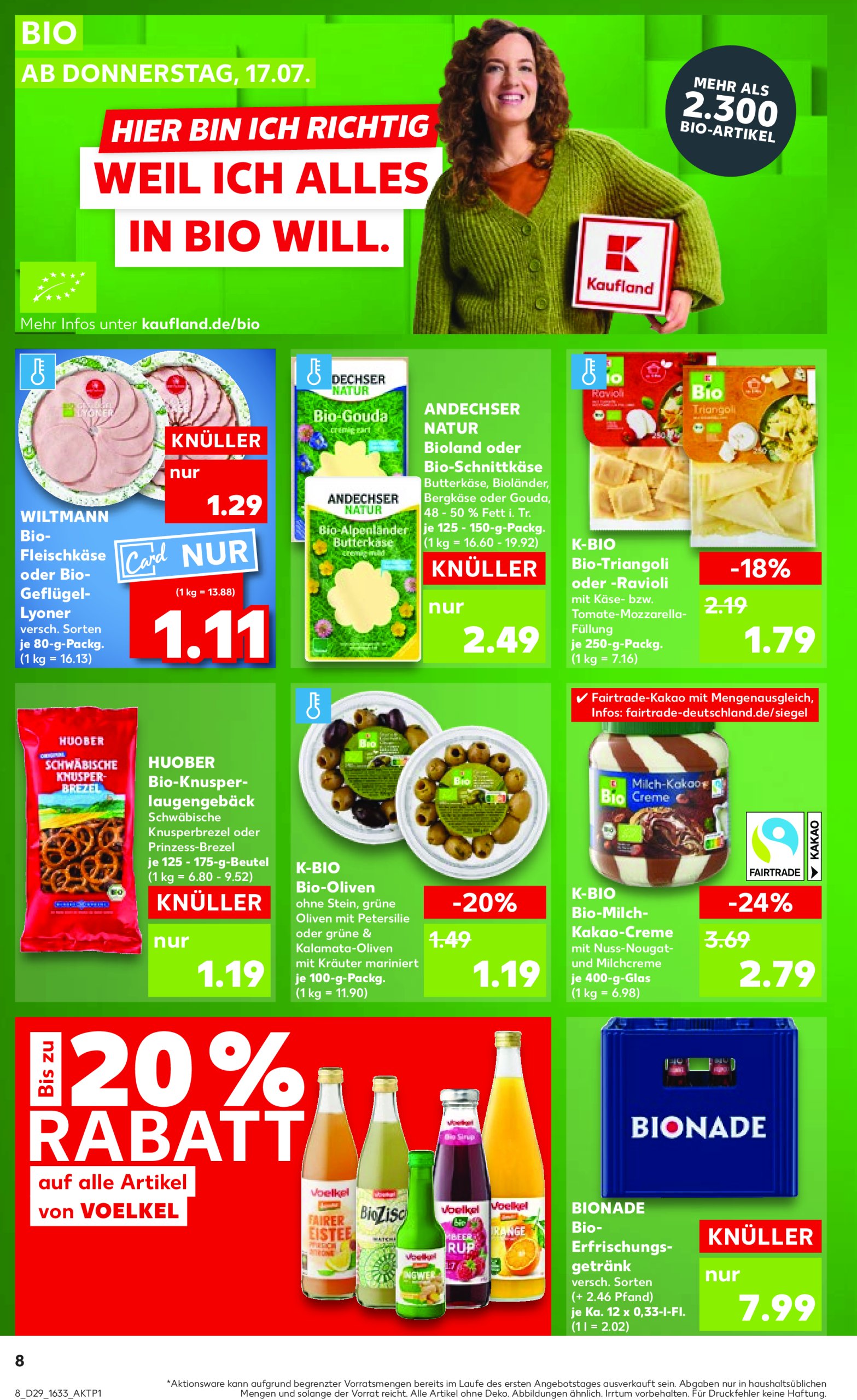 kaufland - Kaufland-Prospekt gültig vom 17.07. bis 23.07. - page: 8