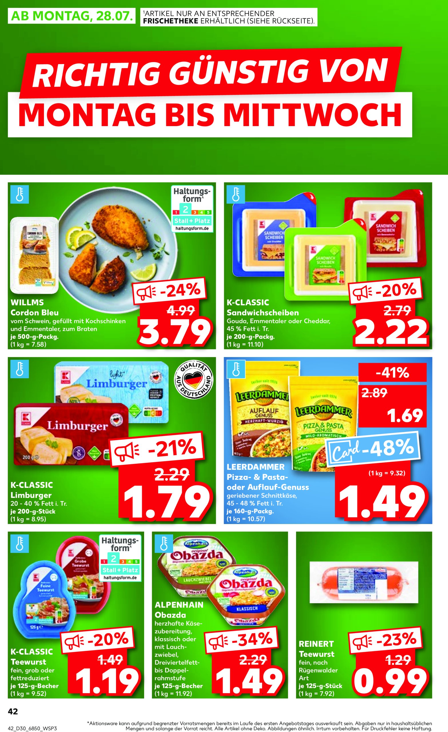 kaufland - Kaufland-Prospekt gültig vom 24.07. bis 30.07. - page: 42