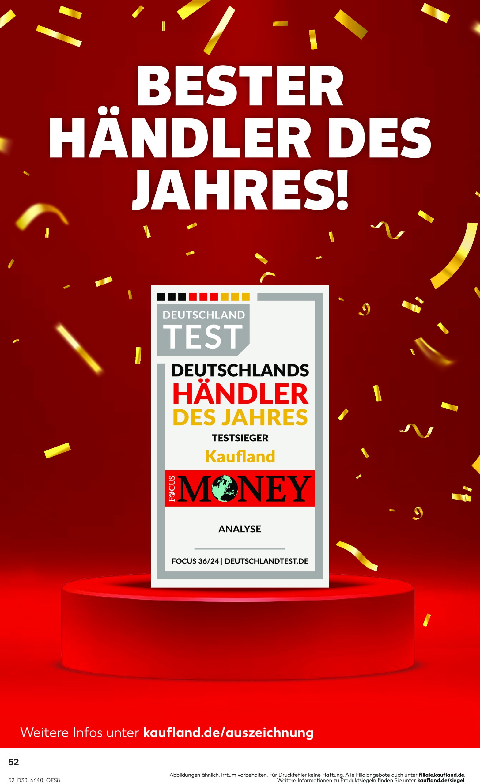 kaufland - Kaufland-Prospekt gültig vom 24.07. bis 30.07. - page: 52