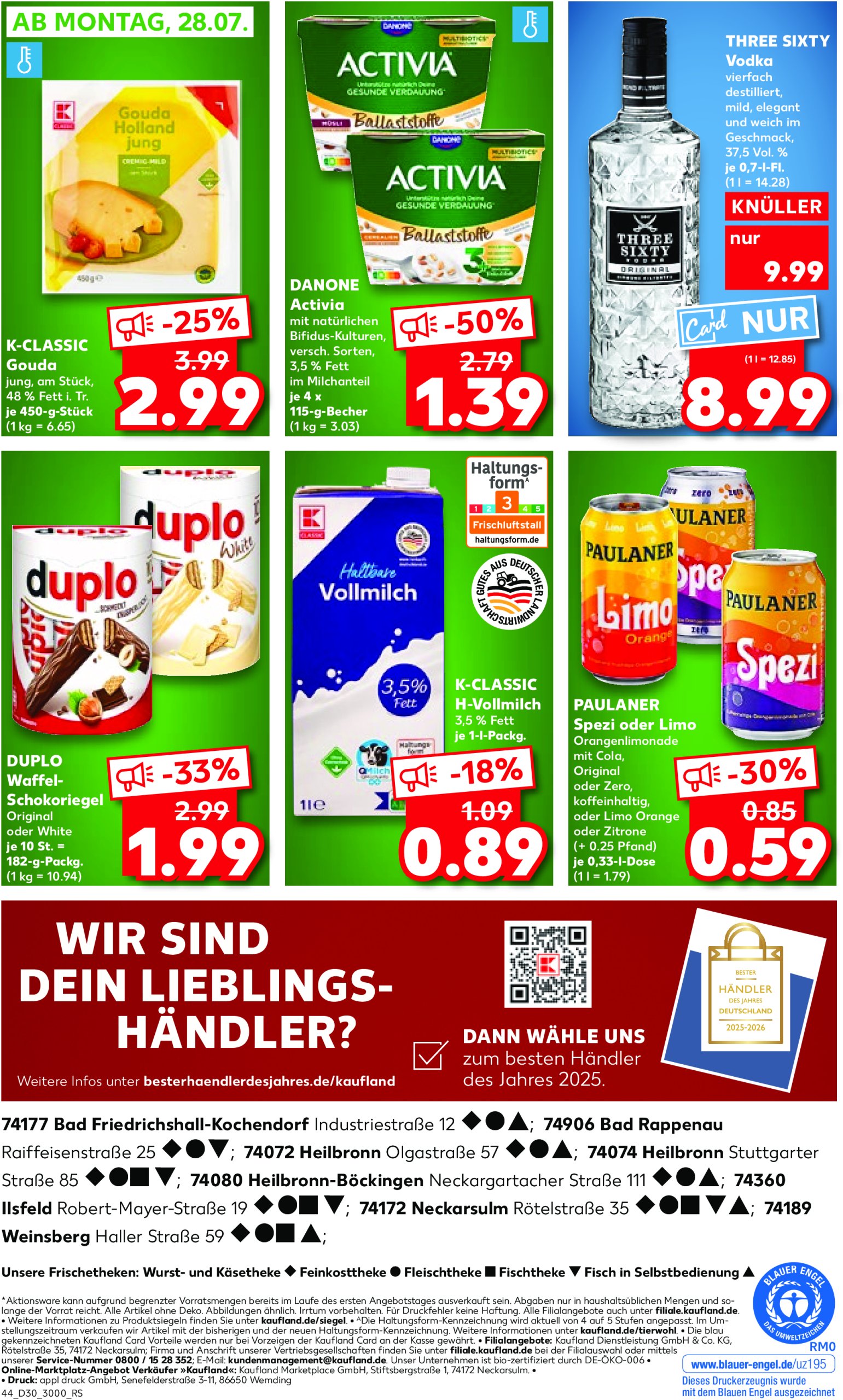 kaufland - Kaufland-Prospekt gültig vom 24.07. bis 30.07. - page: 44