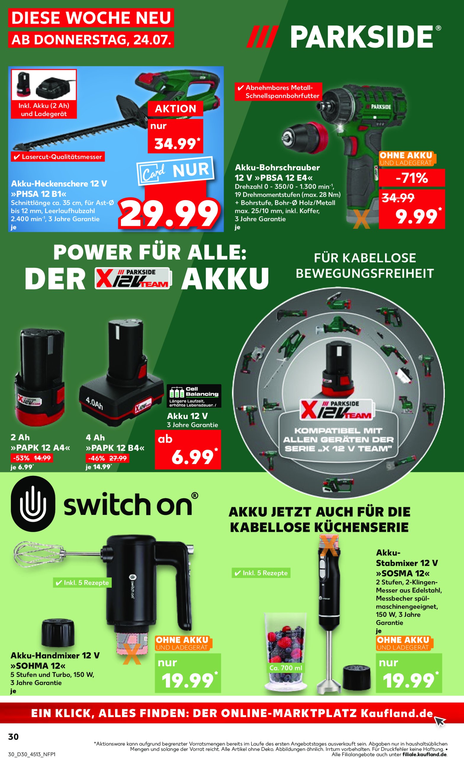 kaufland - Kaufland-Prospekt gültig vom 24.07. bis 30.07. - page: 30