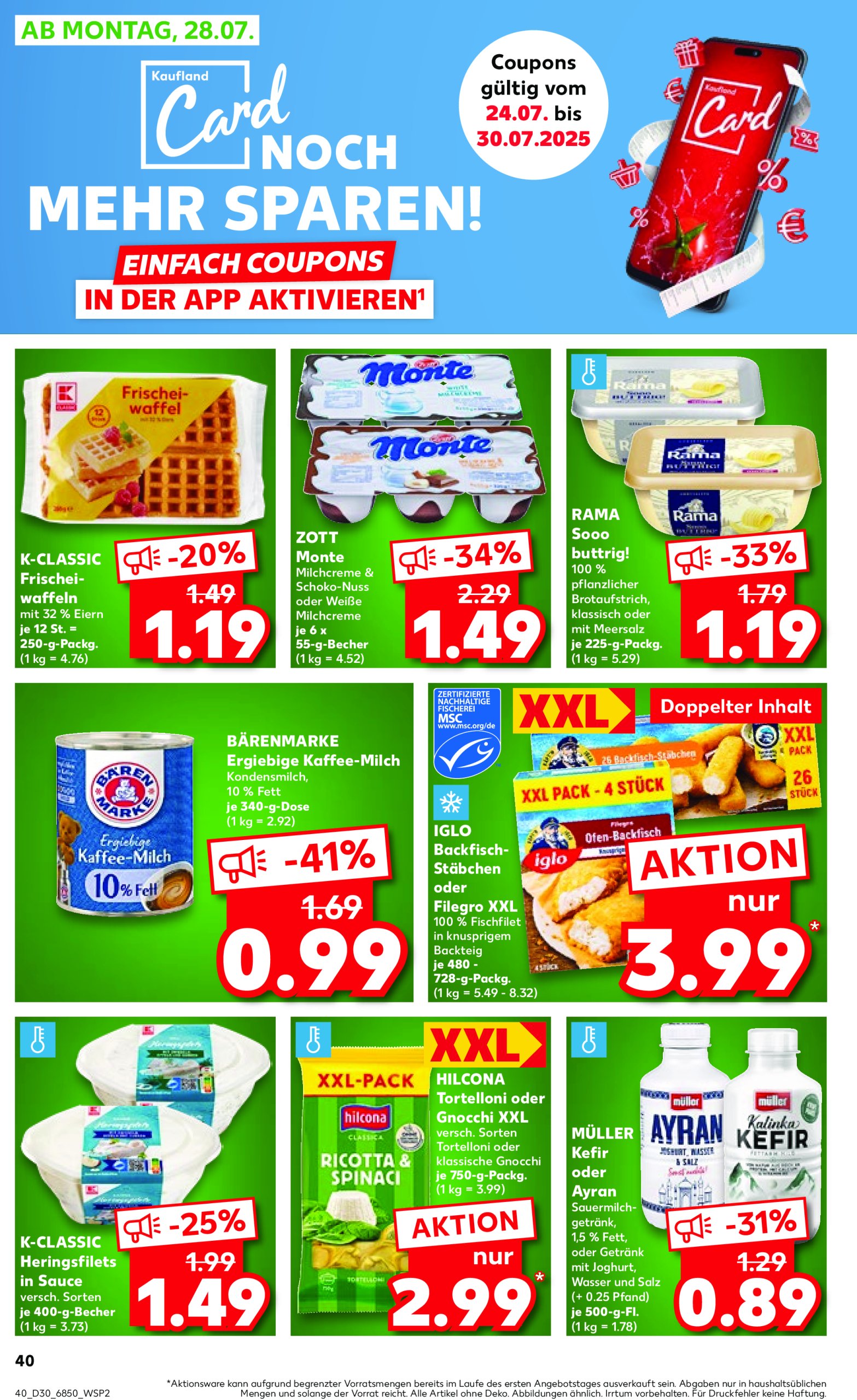 kaufland - Kaufland-Prospekt gültig vom 24.07. bis 30.07. - page: 40