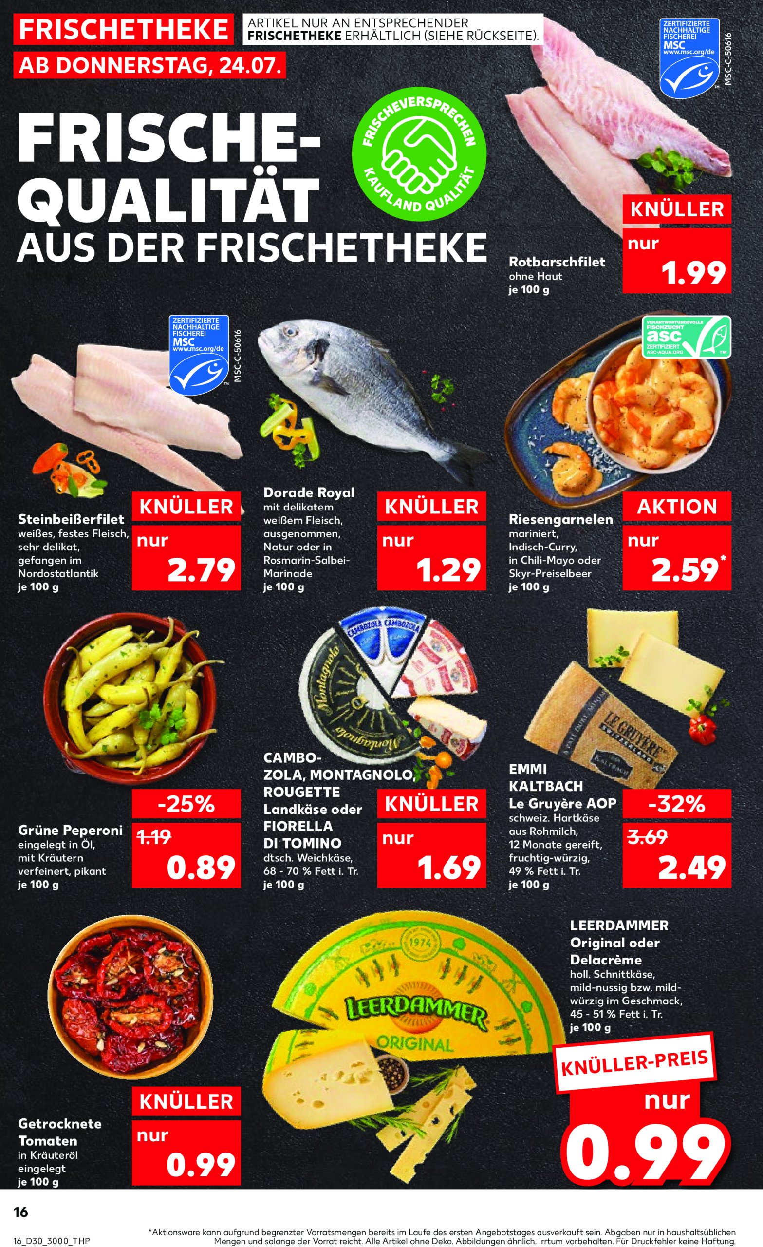 kaufland - Kaufland-Prospekt gültig vom 24.07. bis 30.07. - page: 16