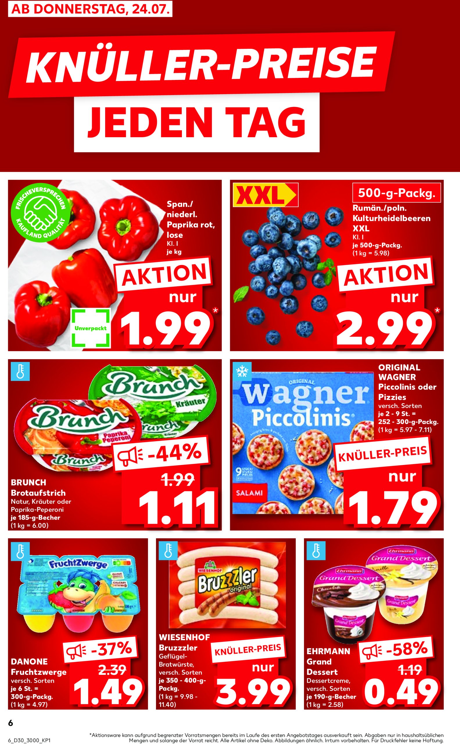 kaufland - Kaufland-Prospekt gültig vom 24.07. bis 30.07. - page: 6