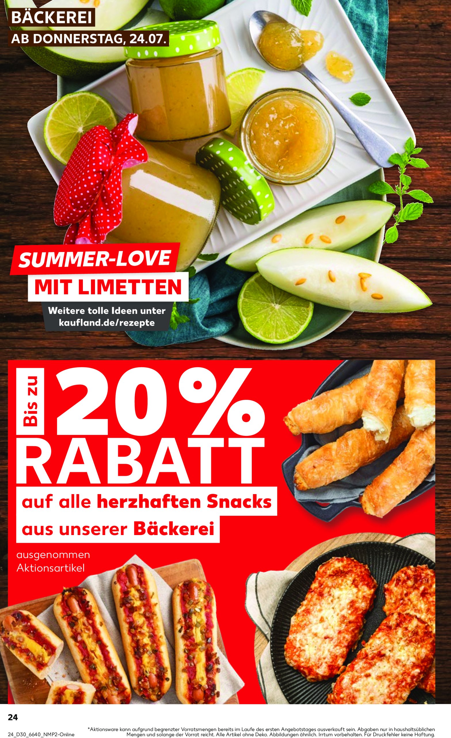 kaufland - Kaufland-Prospekt gültig vom 24.07. bis 30.07. - page: 24