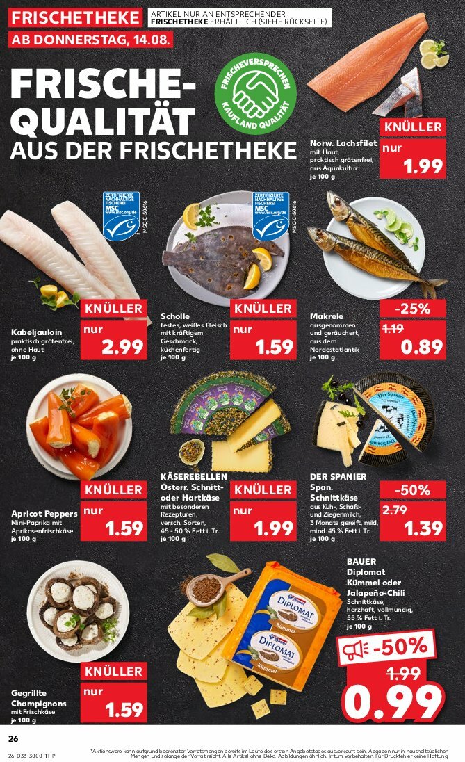 kaufland - Kaufland-Prospekt gültig vom 14.08. bis 20.08. - page: 26