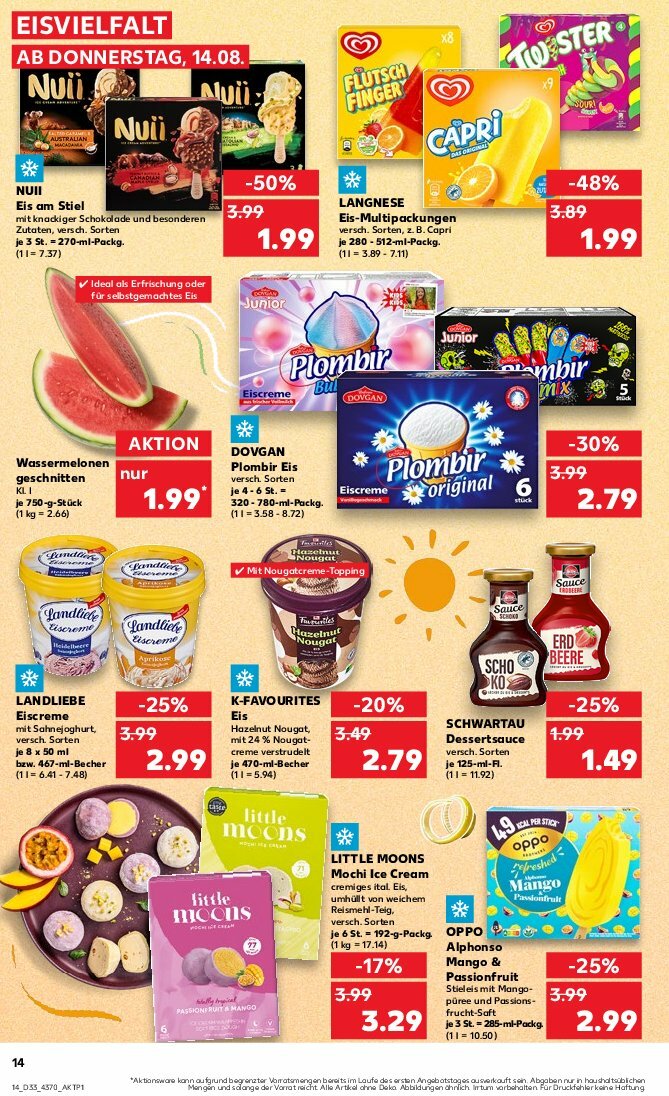 kaufland - Kaufland-Prospekt gültig vom 14.08. bis 20.08. - page: 14