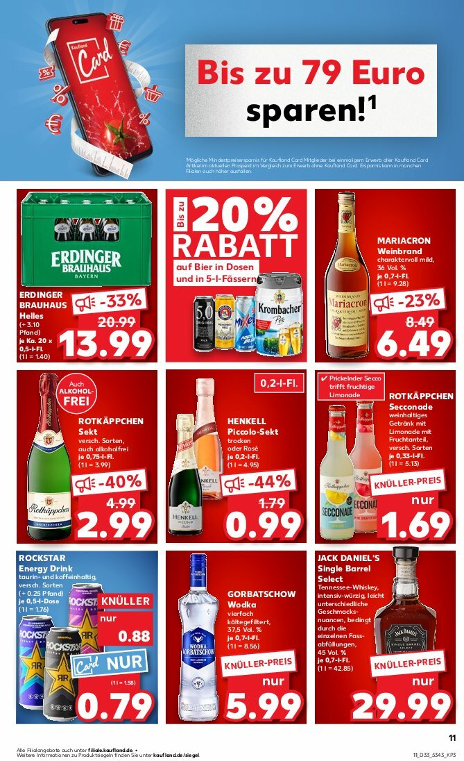 kaufland - Kaufland-Prospekt gültig vom 14.08. bis 20.08. - page: 11