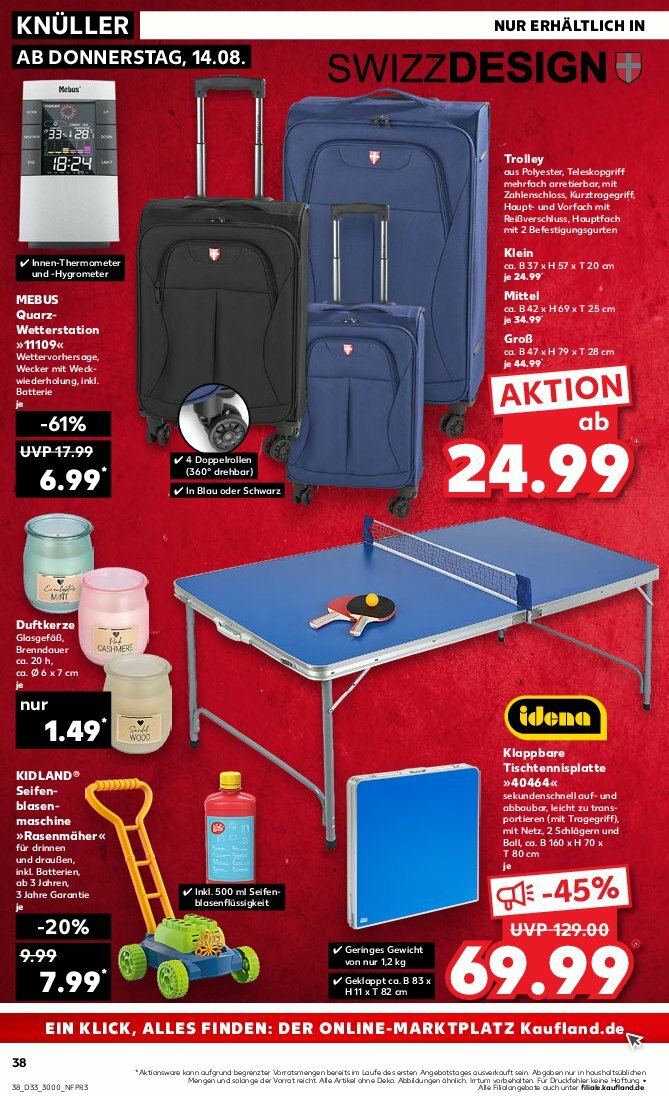 kaufland - Kaufland-Prospekt gültig vom 14.08. bis 20.08. - page: 38