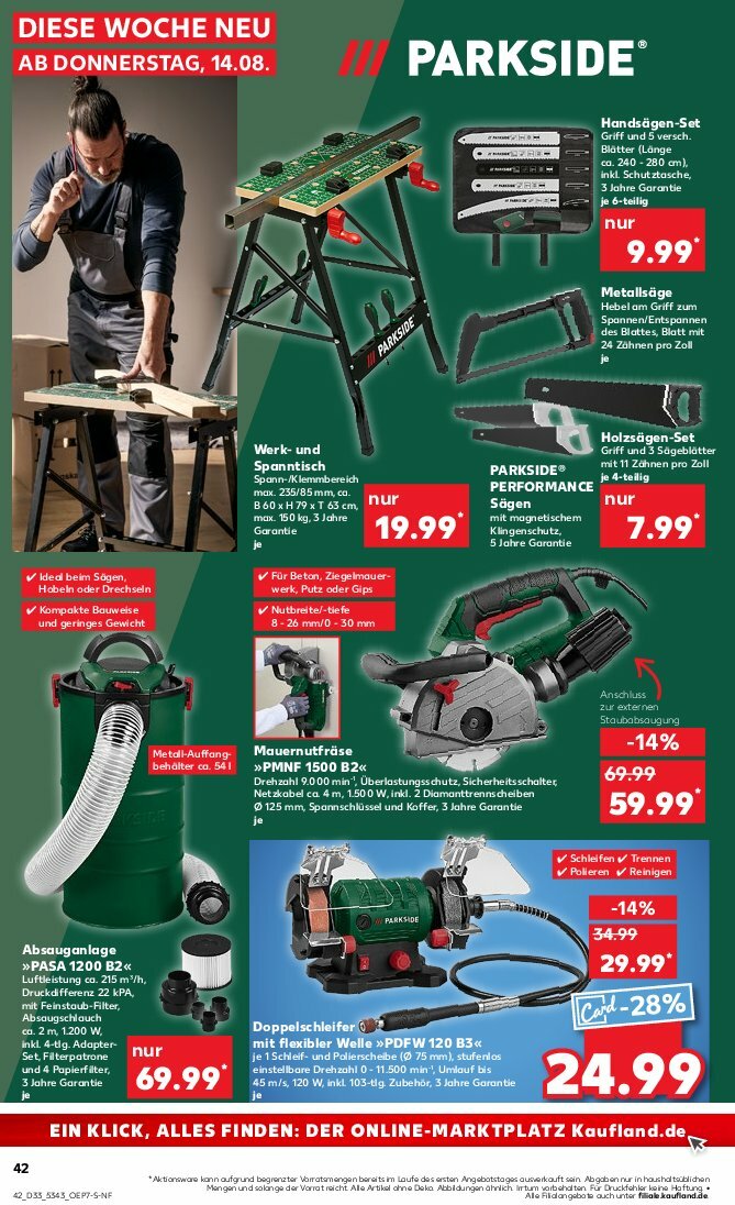 kaufland - Kaufland-Prospekt gültig vom 14.08. bis 20.08. - page: 42