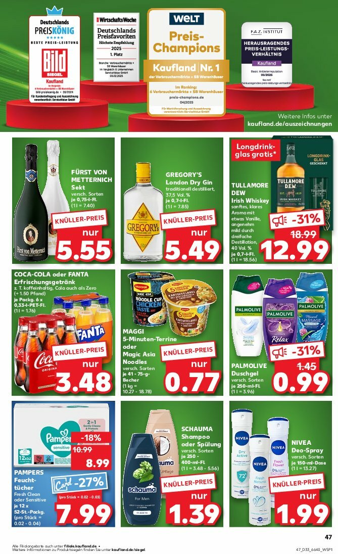 kaufland - Kaufland-Prospekt gültig vom 14.08. bis 20.08. - page: 47