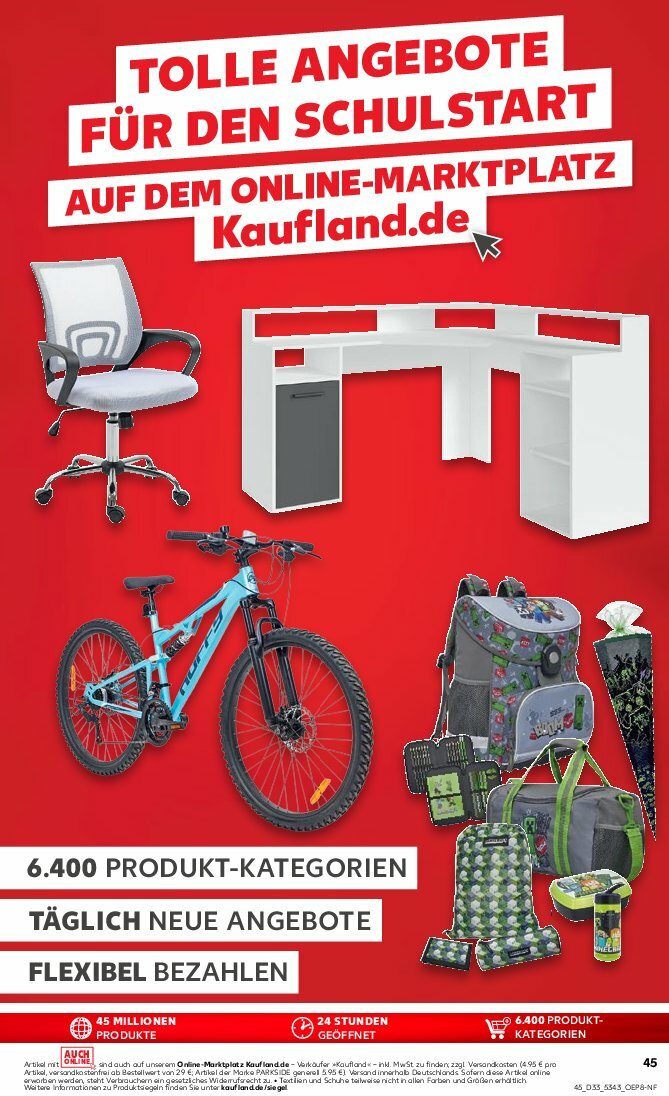 kaufland - Kaufland-Prospekt gültig vom 14.08. bis 20.08. - page: 45