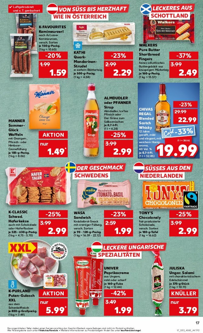 kaufland - Kaufland-Prospekt gültig vom 14.08. bis 20.08. - page: 17