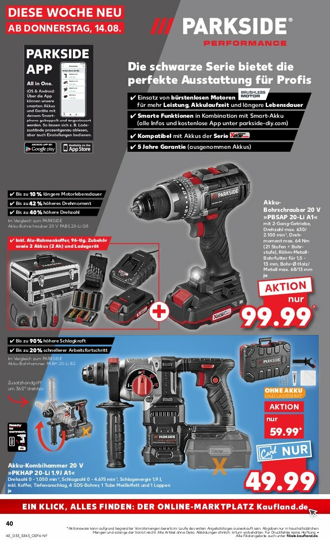 kaufland - Kaufland-Prospekt gültig vom 14.08. bis 20.08. - page: 40