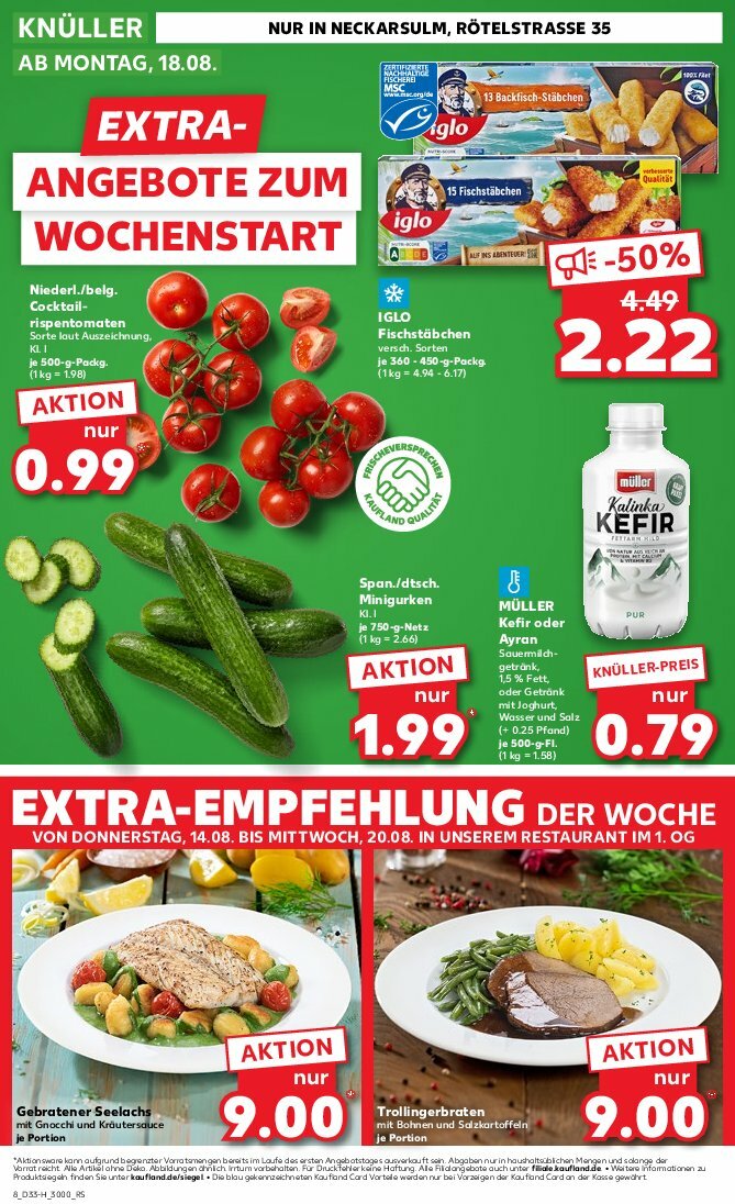 kaufland - Kaufland - Neckarsulm-Prospekt gültig vom 14.08. bis 20.08. - page: 8