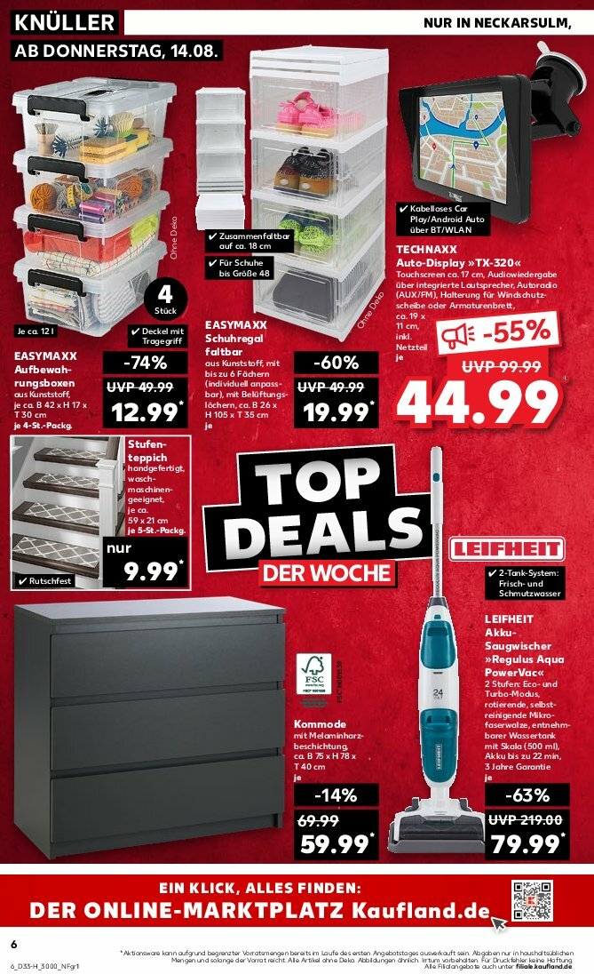 kaufland - Kaufland - Neckarsulm-Prospekt gültig vom 14.08. bis 20.08. - page: 6