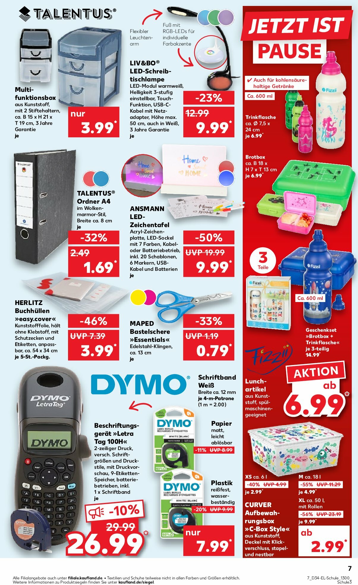 kaufland - Kaufland - Ready for School-Prospekt gültig vom 21.08. bis 03.09. - page: 7