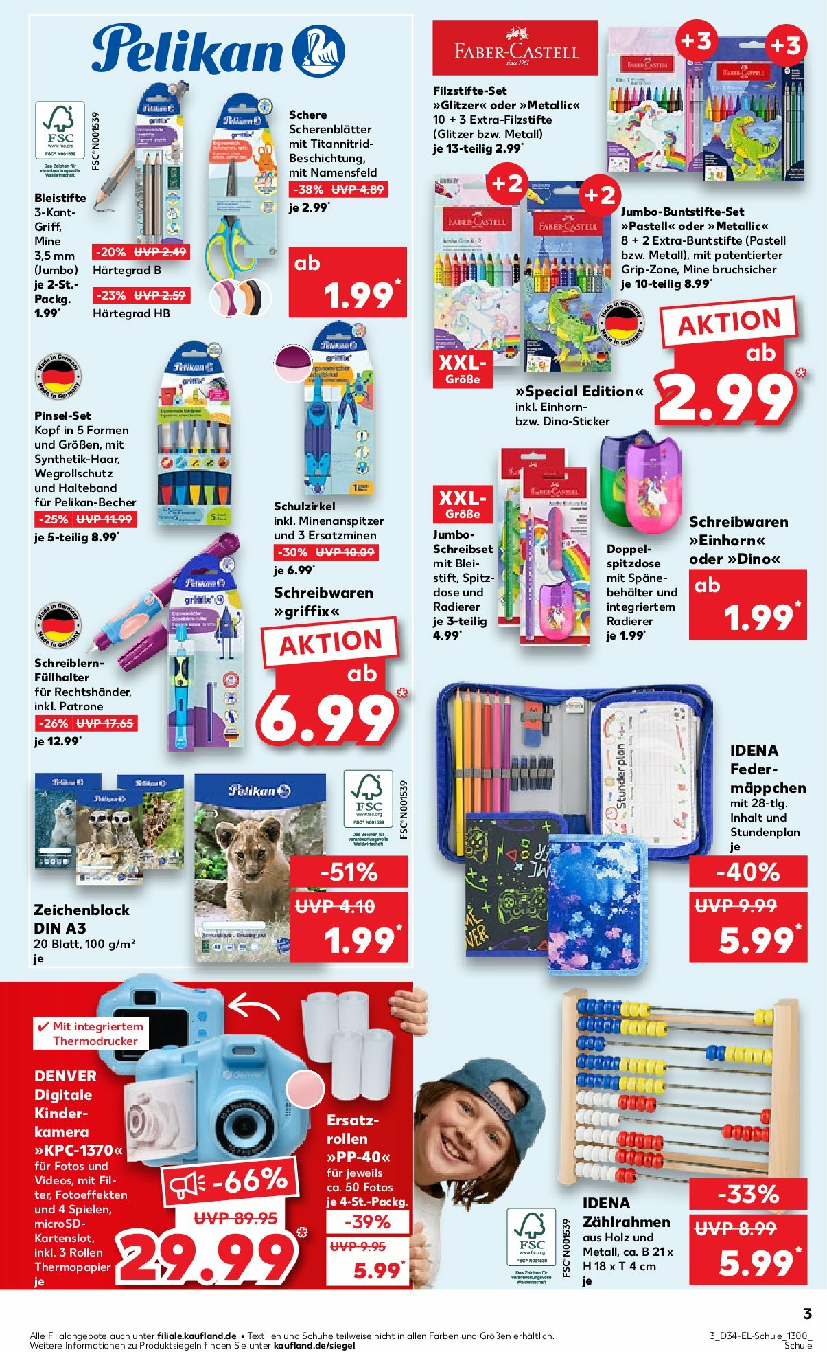 kaufland - Kaufland - Ready for School-Prospekt gültig vom 21.08. bis 03.09. - page: 3