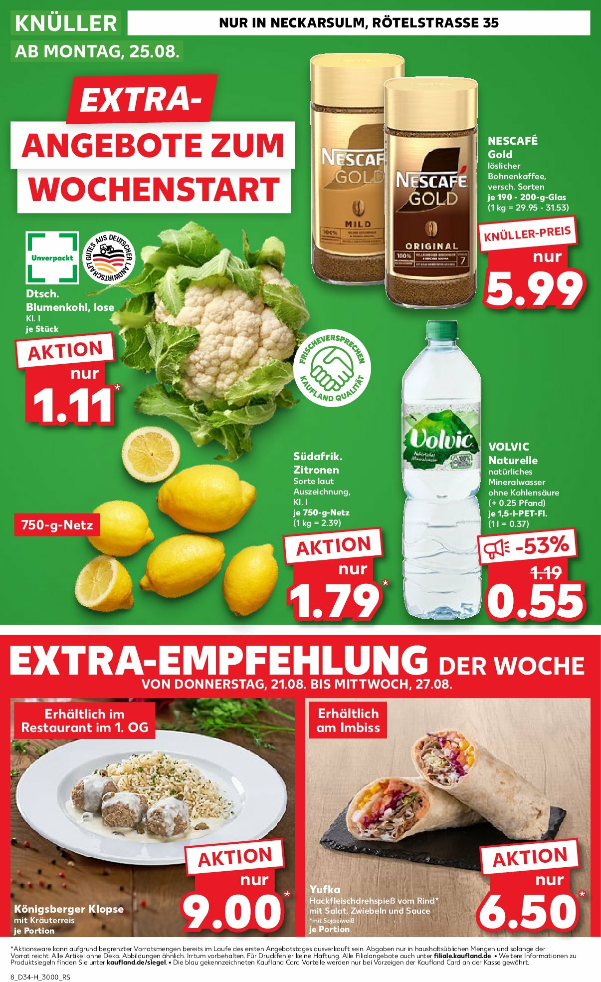 kaufland - Kaufland - Neckarsulm-Prospekt gültig vom 21.08. bis 27.08. - page: 8