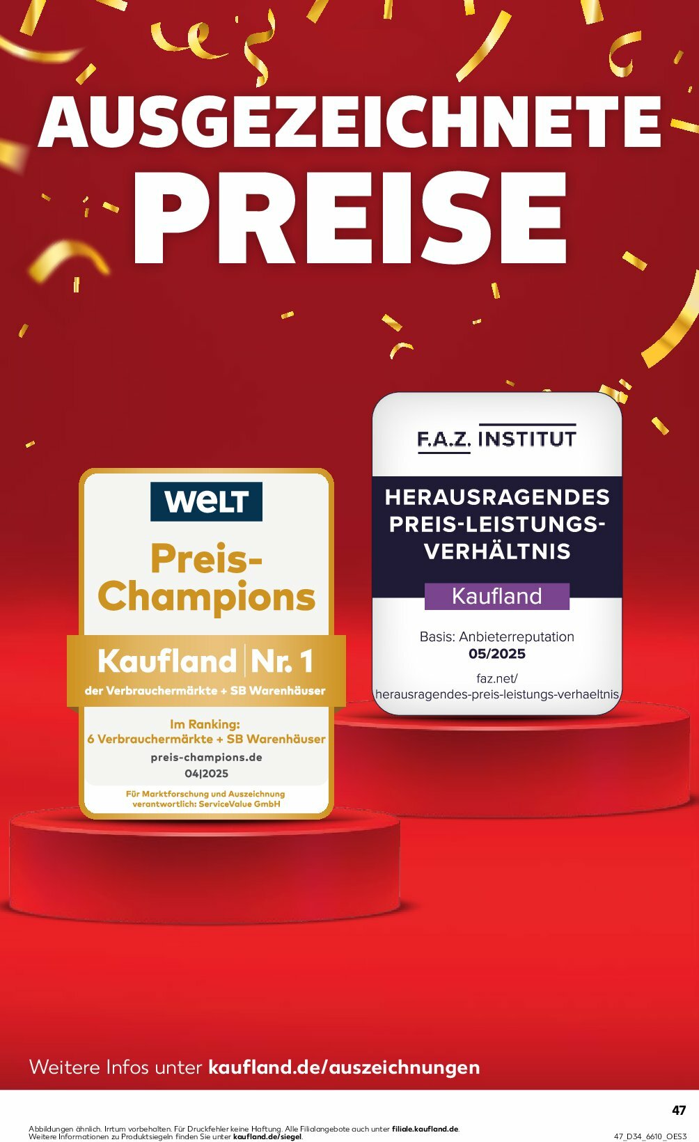 kaufland - Kaufland-Prospekt gültig vom 21.08. bis 27.08. - page: 47