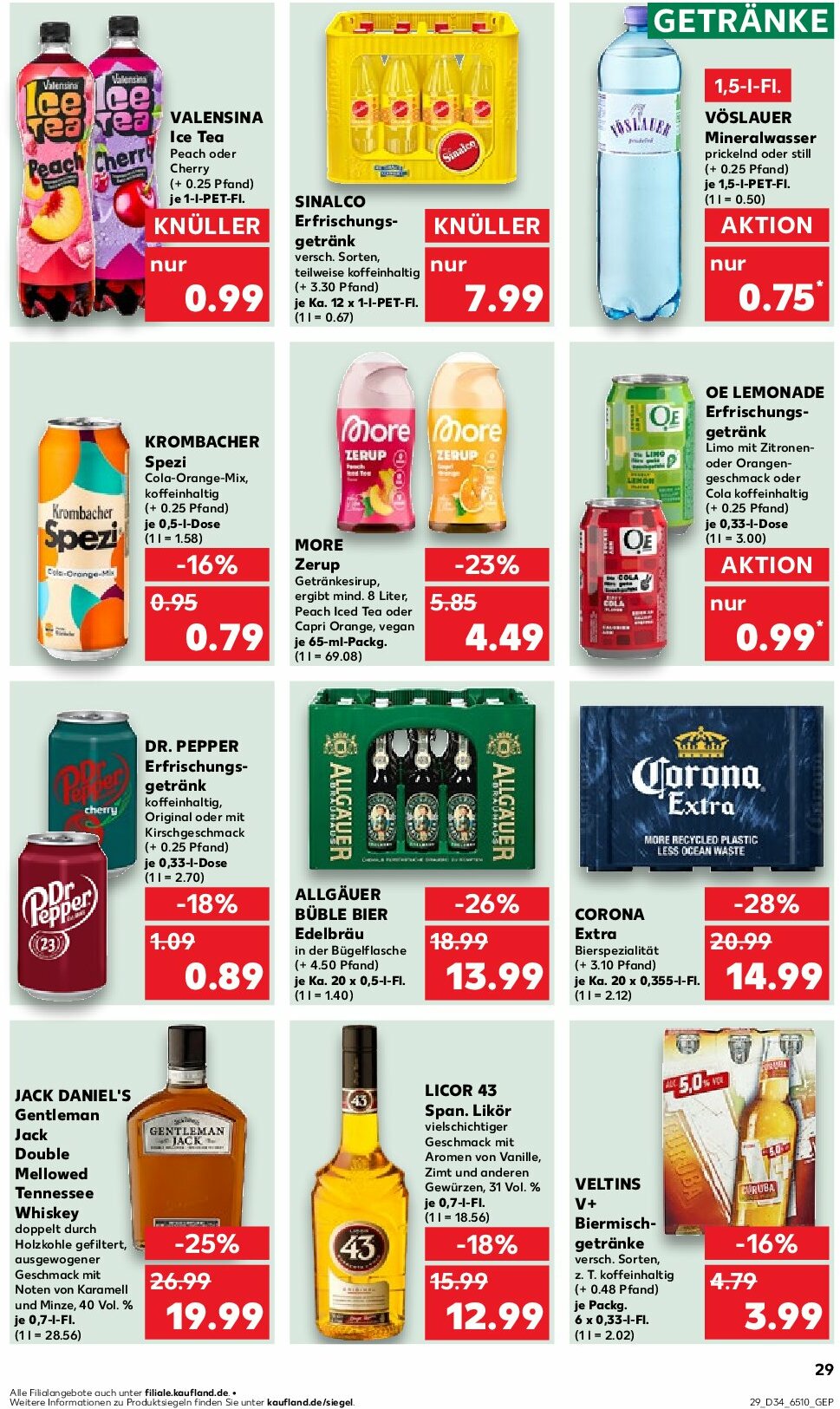 kaufland - Kaufland-Prospekt gültig vom 21.08. bis 27.08. - page: 29