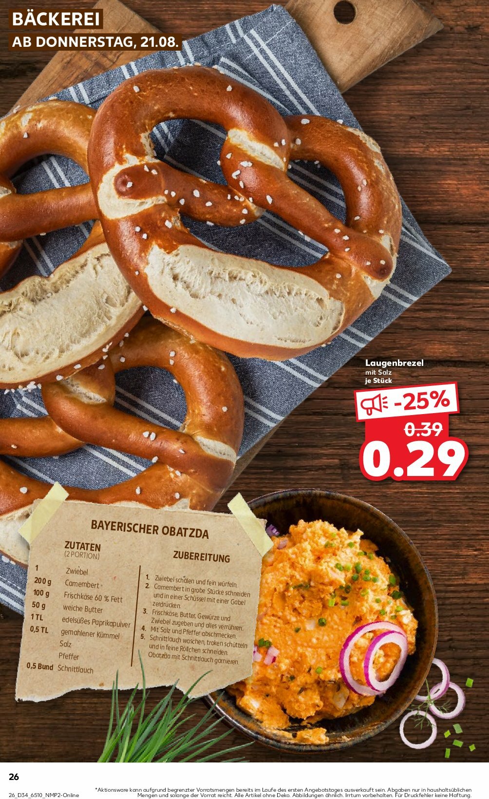 kaufland - Kaufland-Prospekt gültig vom 21.08. bis 27.08. - page: 26